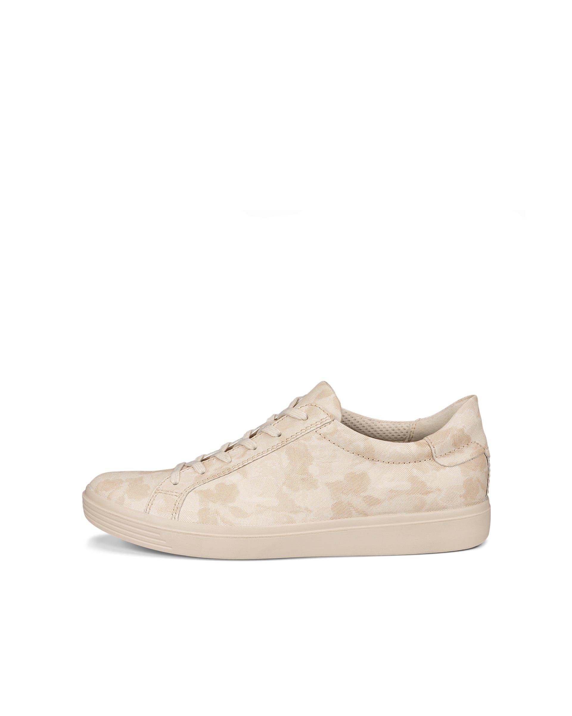 Women's ECCO® Soft Classic Leather Sneaker - White - Outside