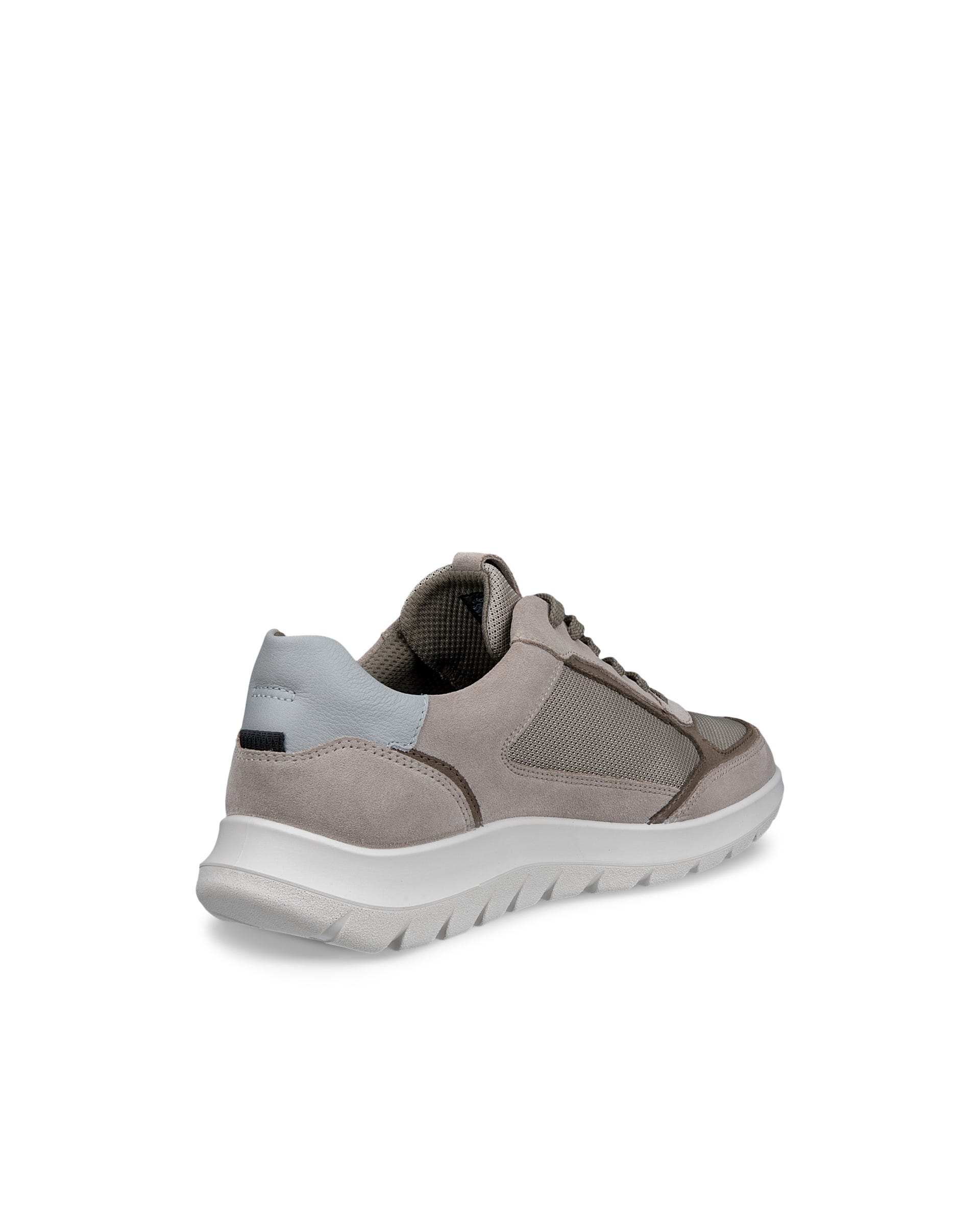 ECCO® CITY STRIDE sneakers i læder til herrer - Grå - Back