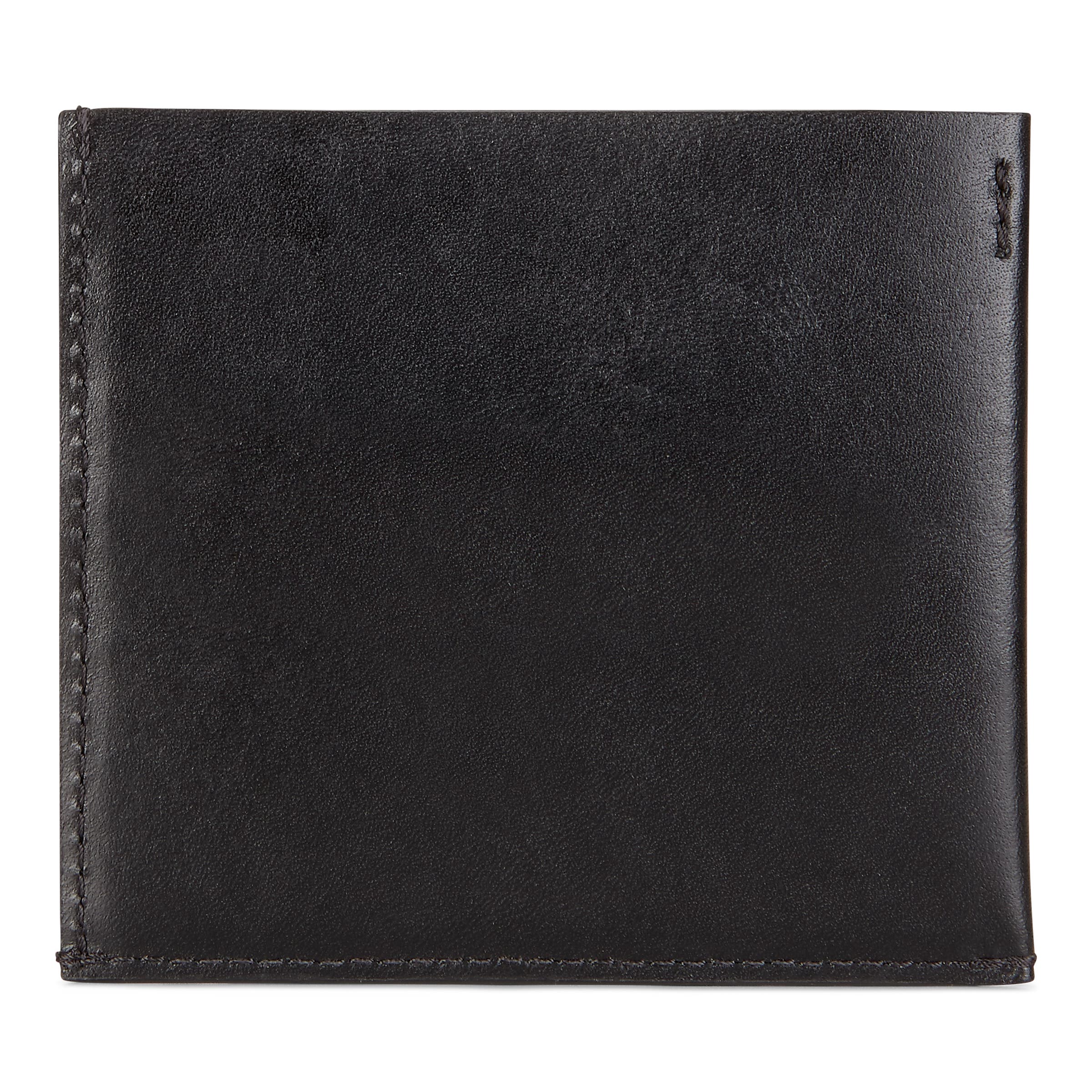 ECCO Lars Slim Card Case - Black - Back