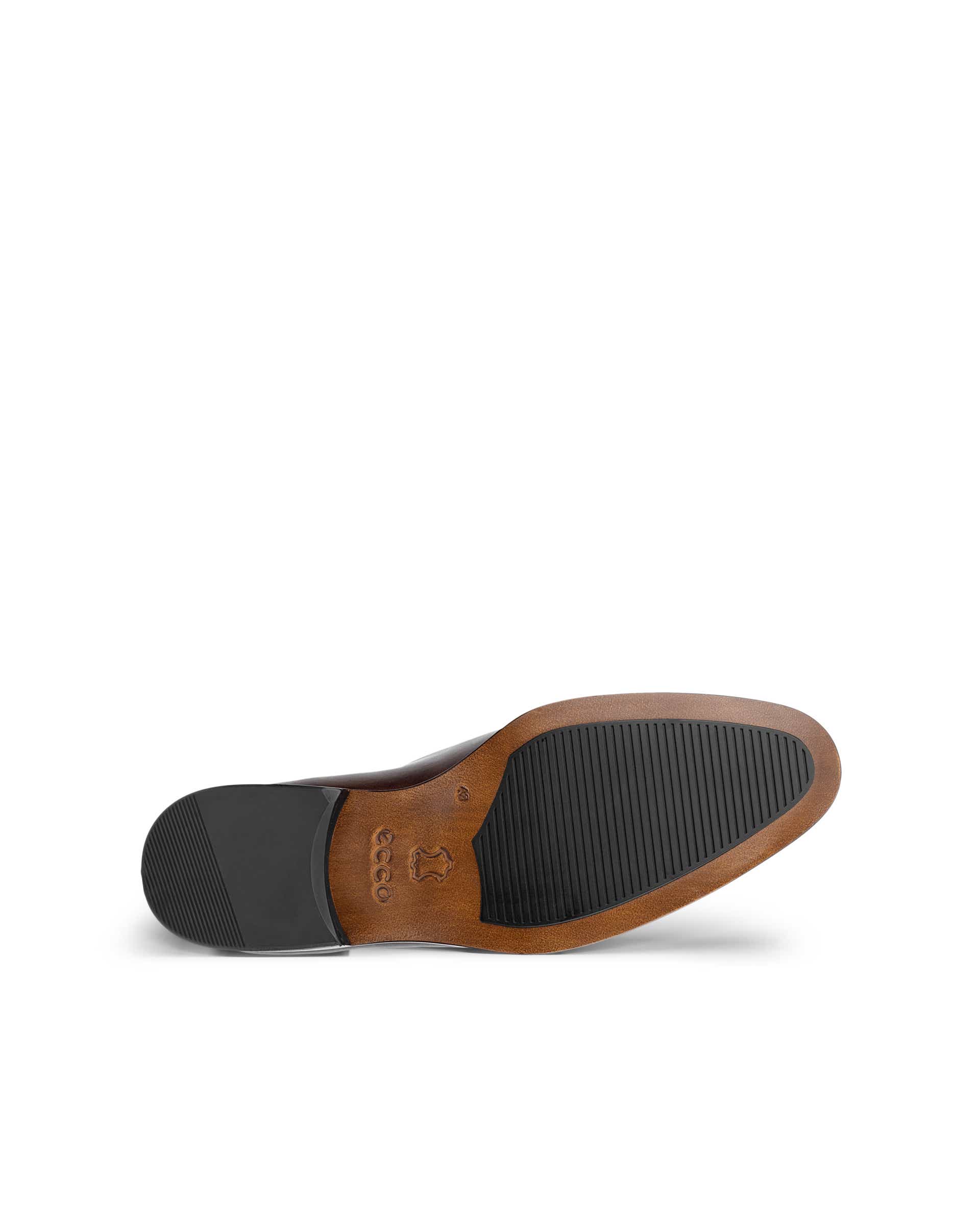 Sapatos oxford couro homem ECCO® VITRUS MONDIAL - Castanho - Sole