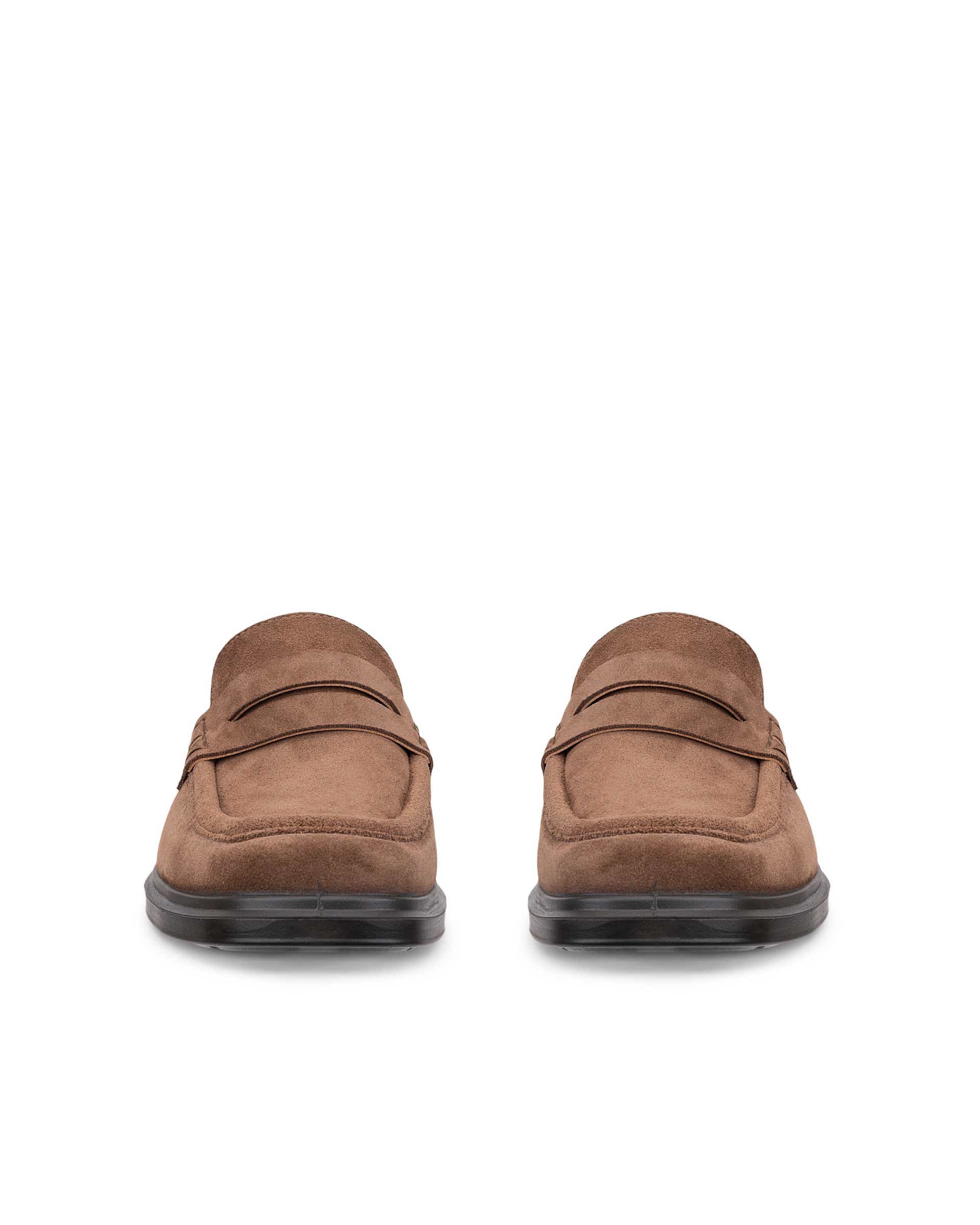 ECCO HELSINKI 2 MEN'S PENNY LOAFER - Brown - Front pair