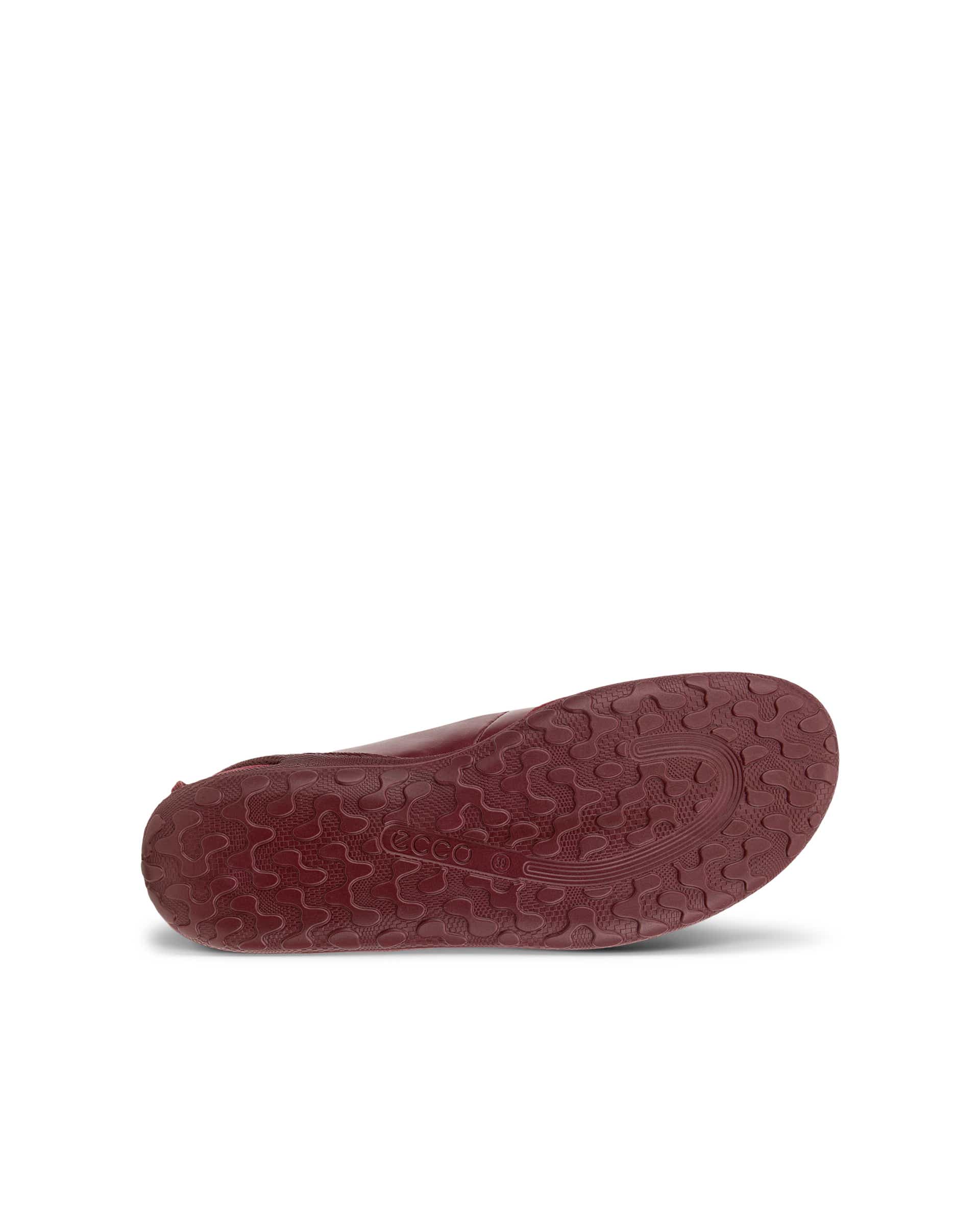 ECCO® BIOM LITE női bőr balerinacipő - Piros - Sole