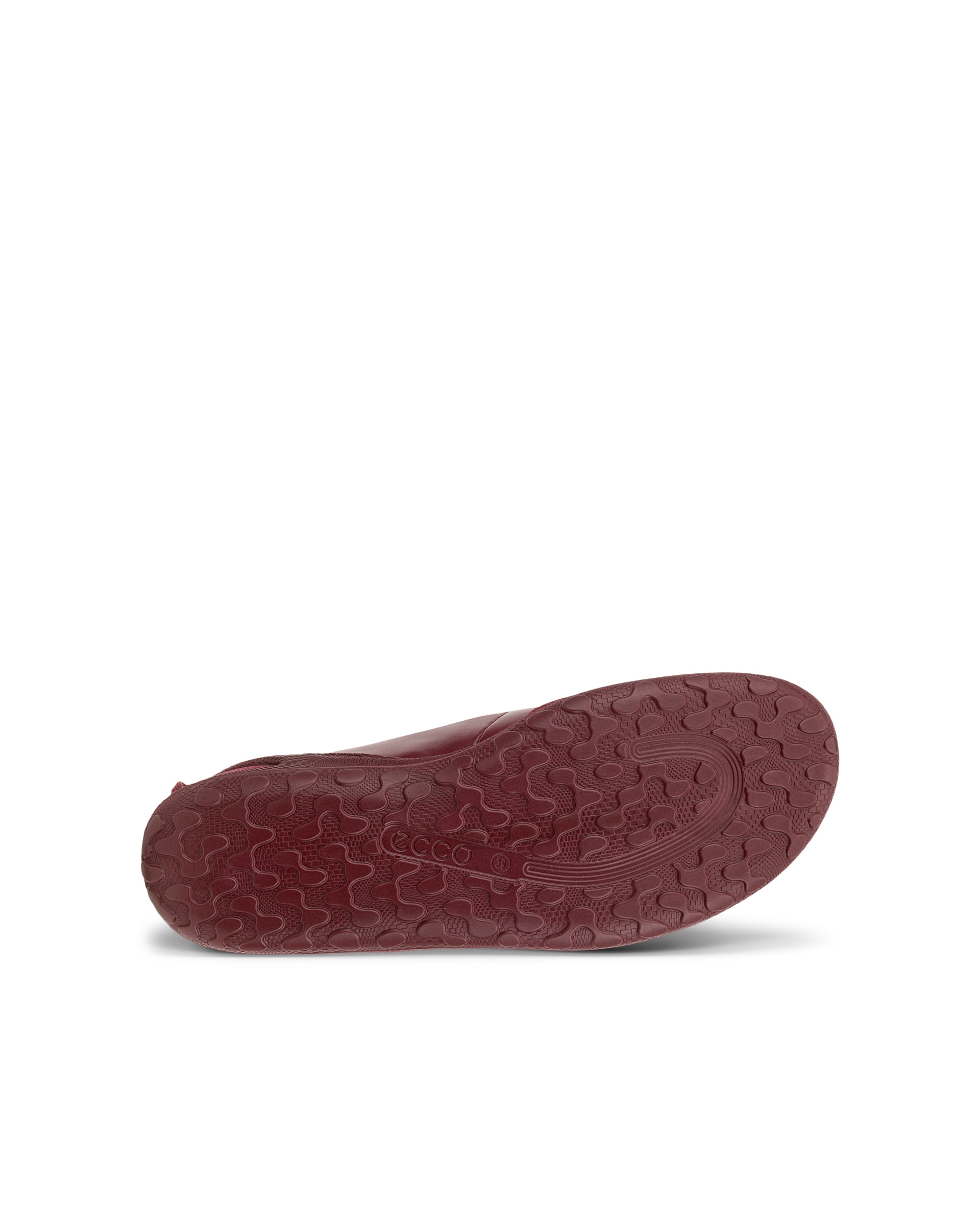 ECCO® BIOM LITE női bőr balerinacipő - Piros - Sole