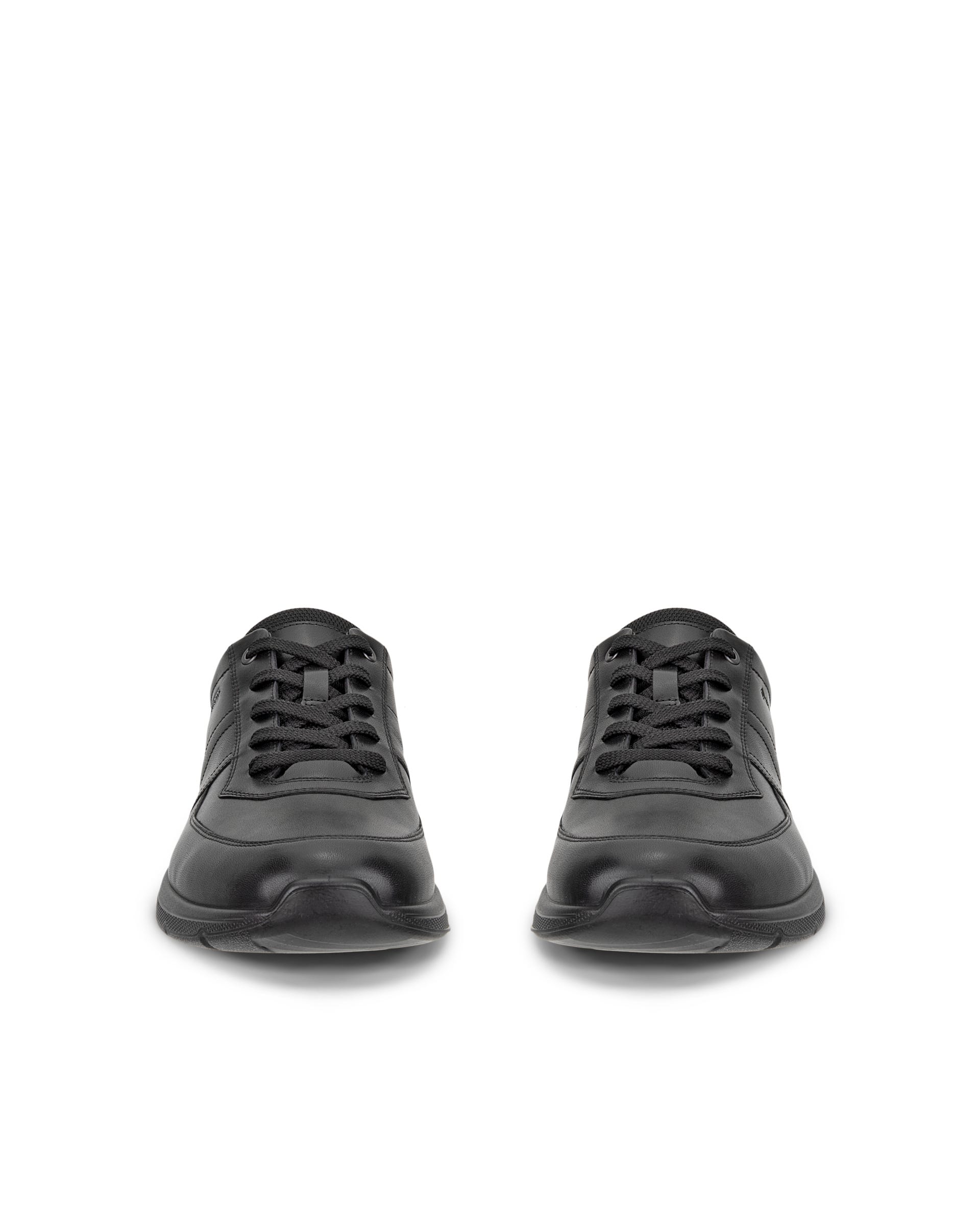 ECCO® IRVING Snörsko skinn med Gore-Tex herr - Svart - Front pair