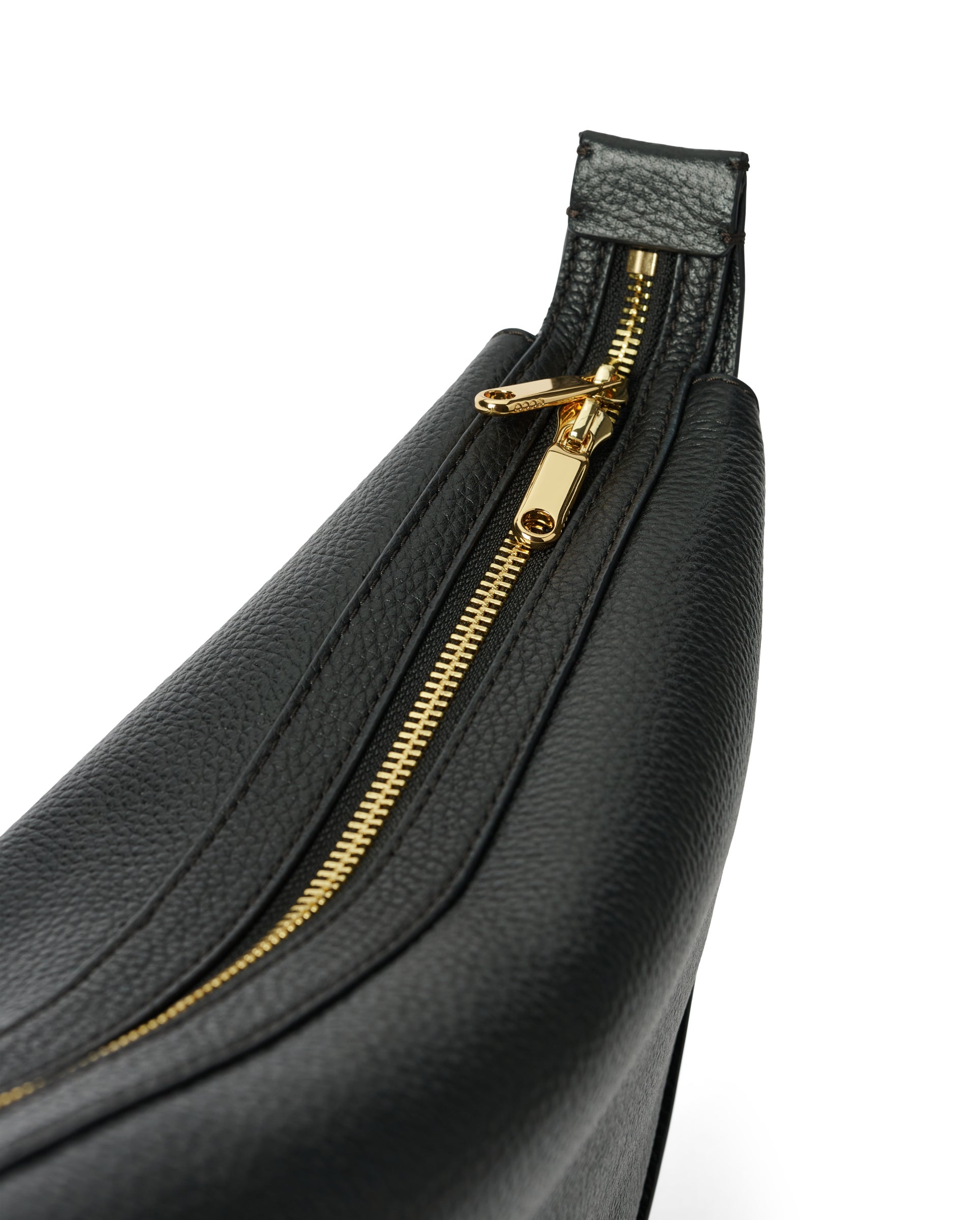 ECCO® Fortune Bag Umhängetasche aus Leder - Schwarz - Detail-1