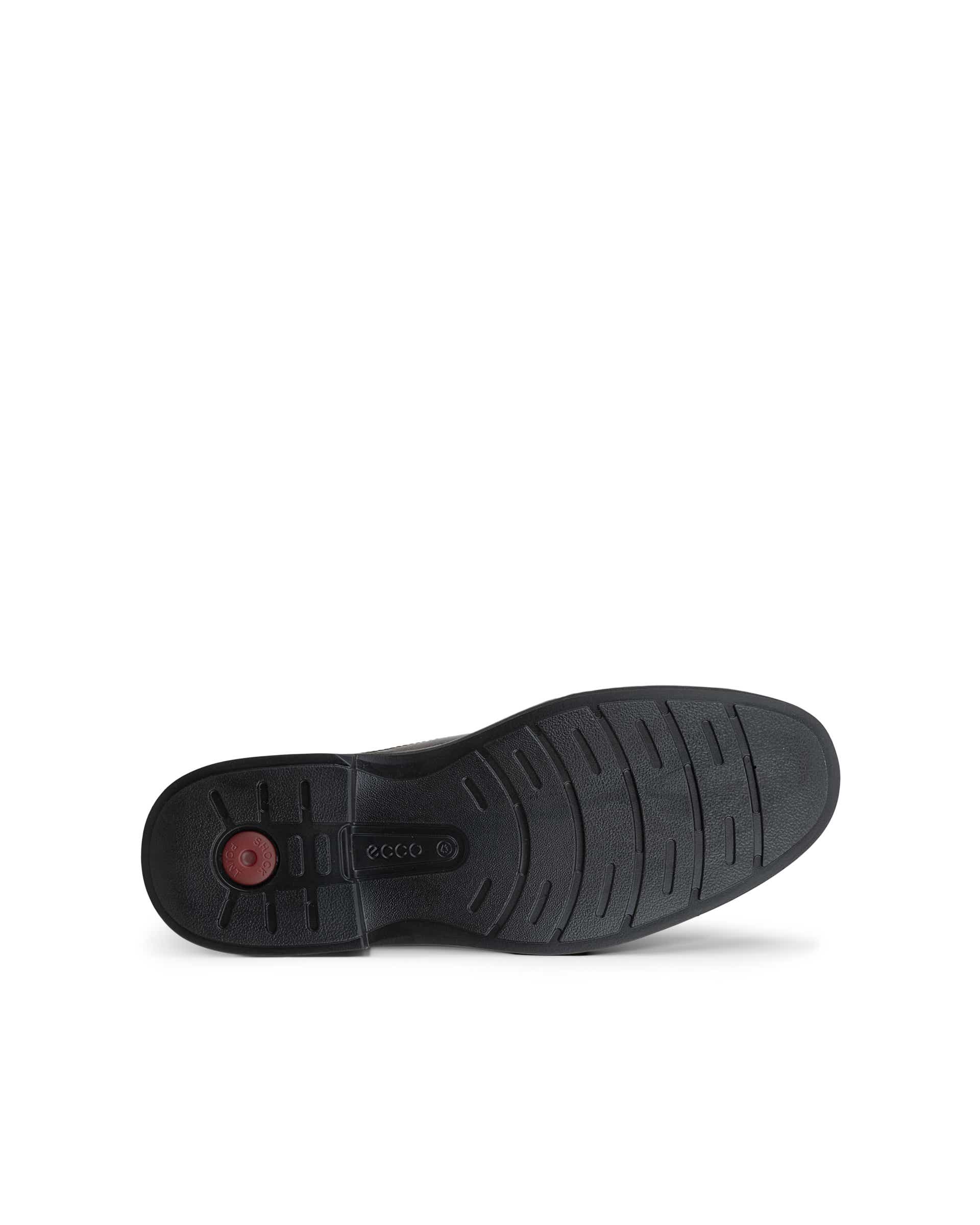 Men's ECCO® Holton Leather Slip-On Shoe - Brown - Sole