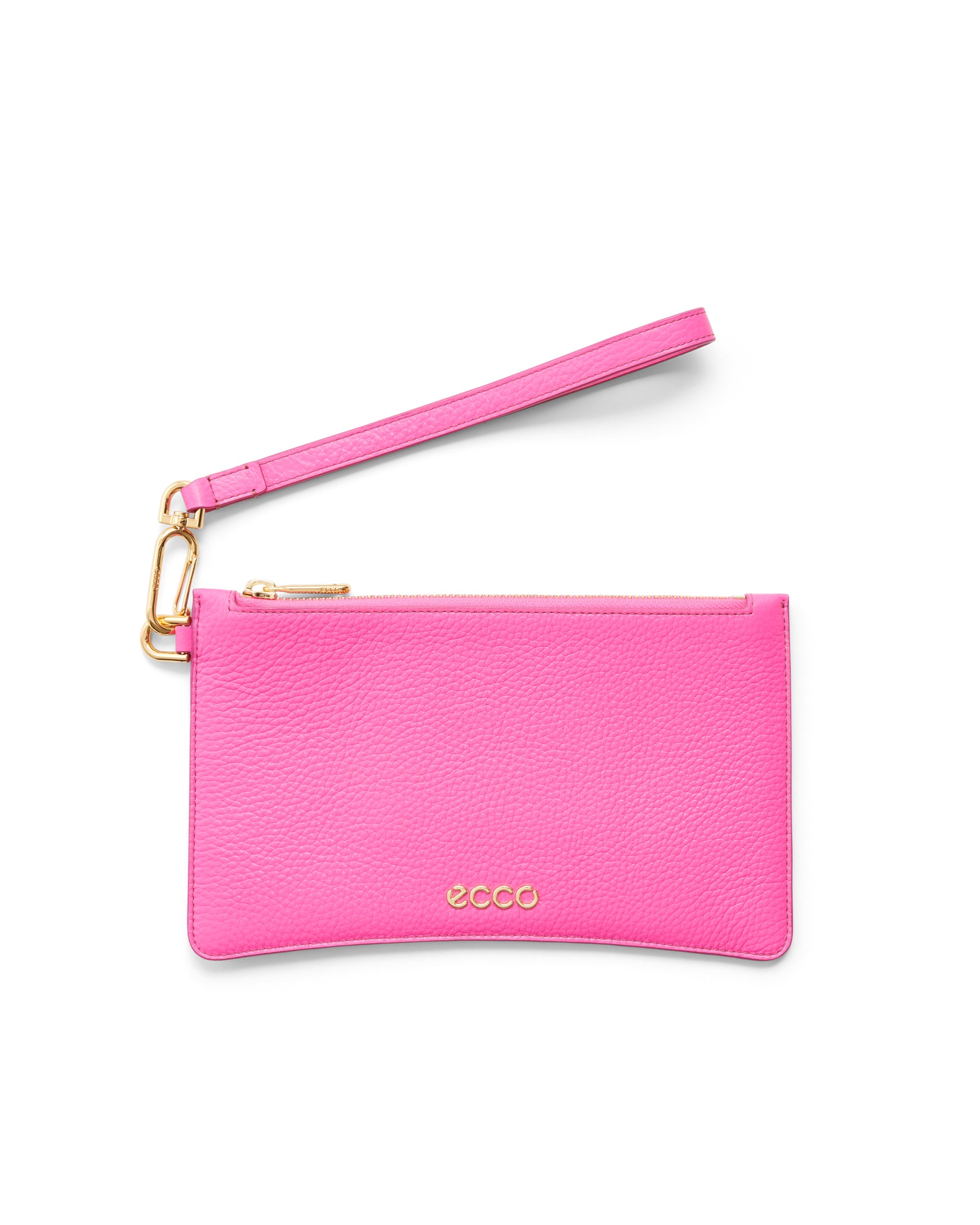 ECCO® Pochette moyenne en cuir - Rose - Main