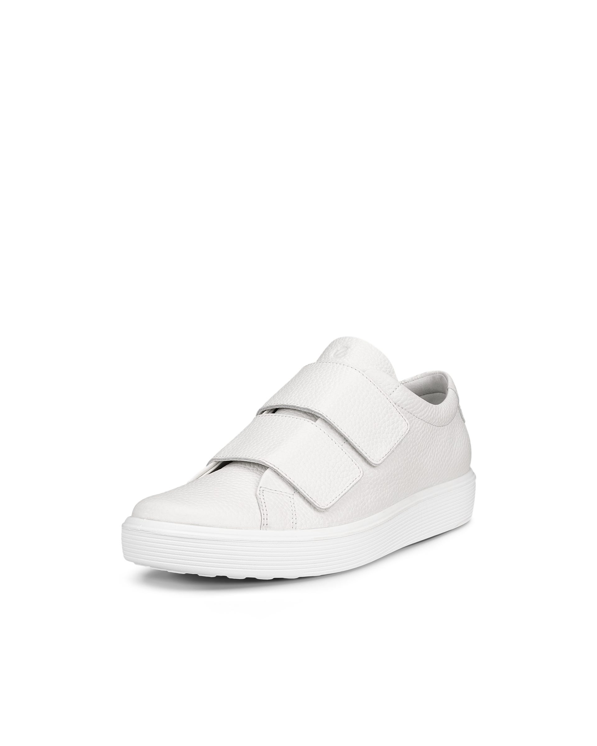 ECCO® Soft 60 baskets en cuir pour femme - Blanc - Main