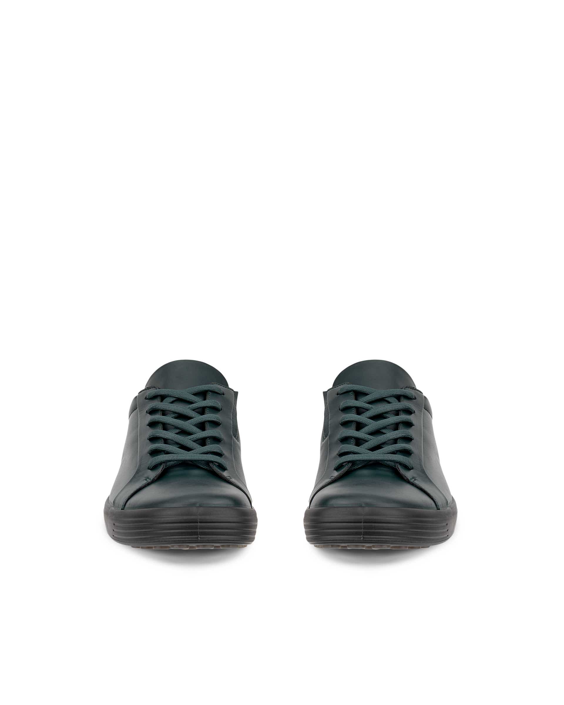 ECCO® SOFT 7 Herren Ledersneaker - Grün - Front pair