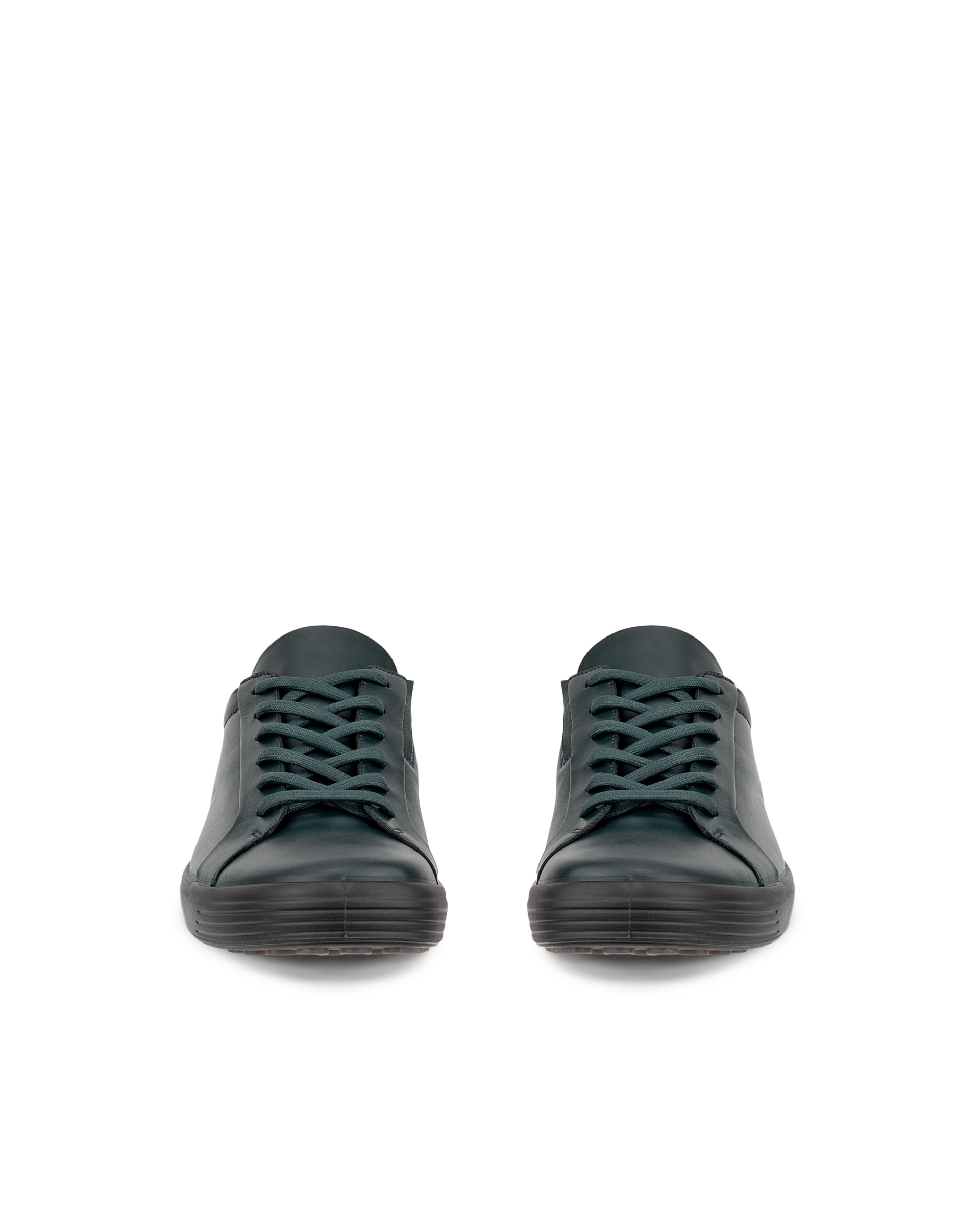 ECCO® SOFT 7 Herren Ledersneaker - Grün - Front pair