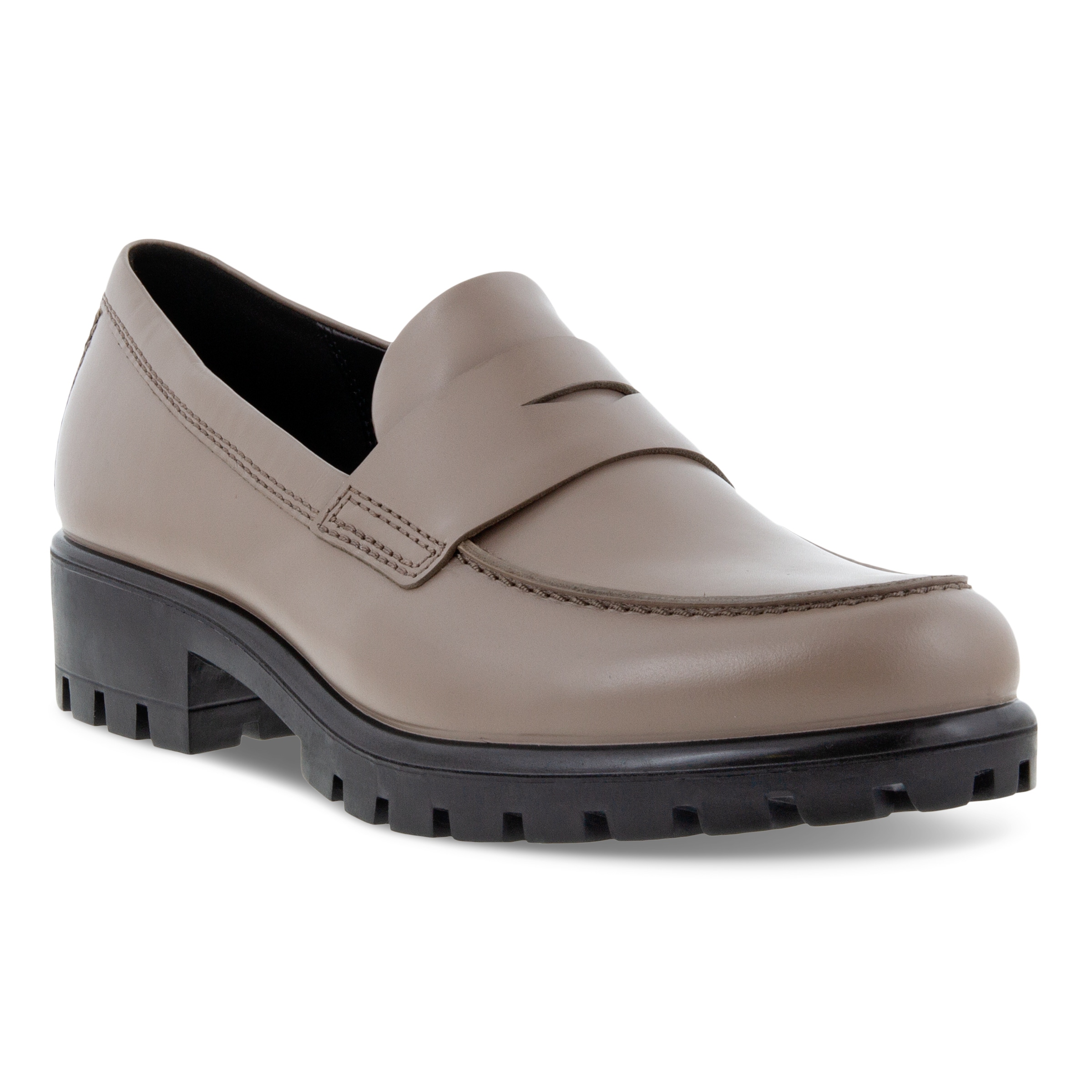 新品 ECCO【36】エコー ローファー modtray ウィメンズ ローファー ECCO Modtray ウィメンズ レザーローファー | ブラック
