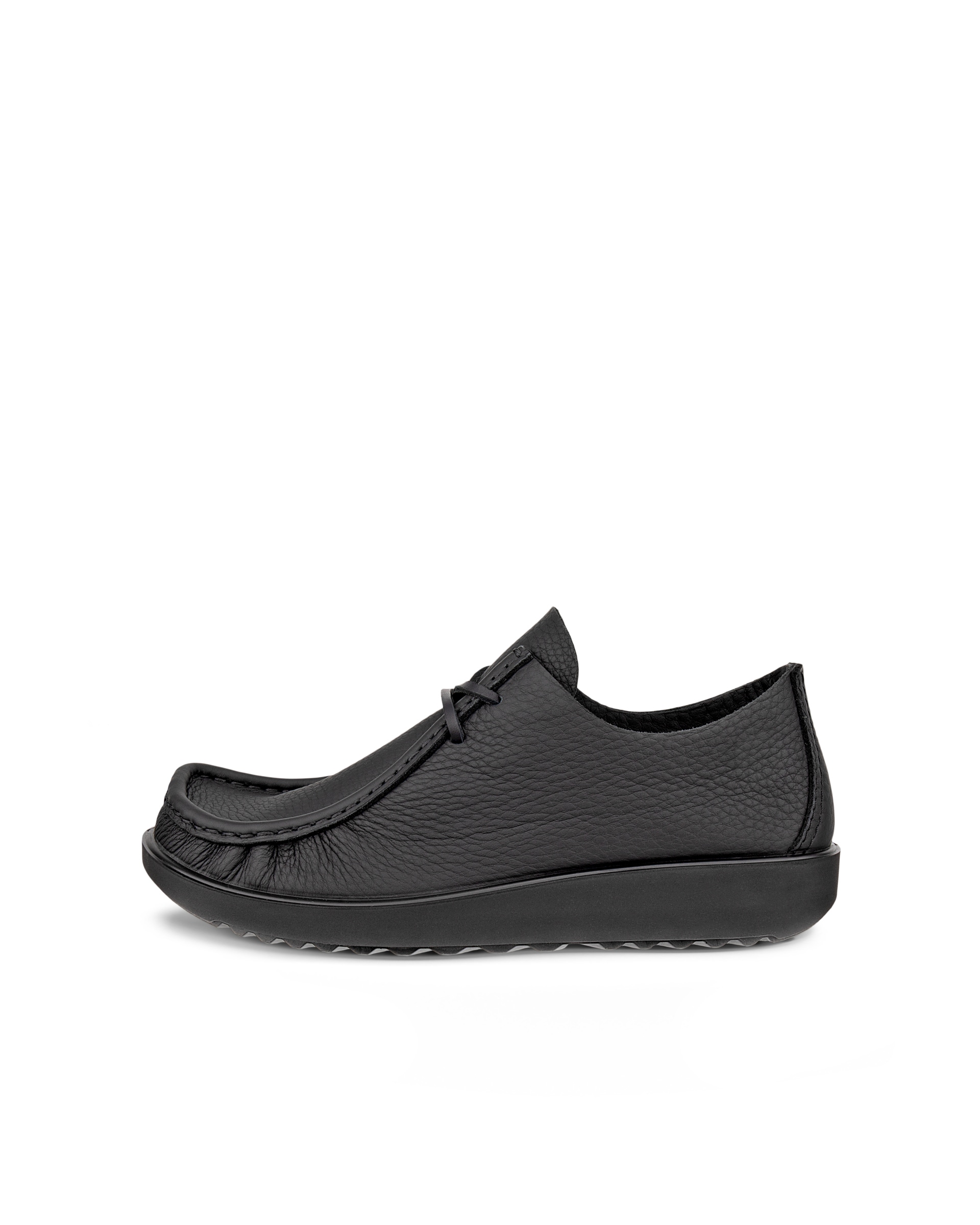 ECCO® JOKE heren leren veterschoen - Zwart - Outside