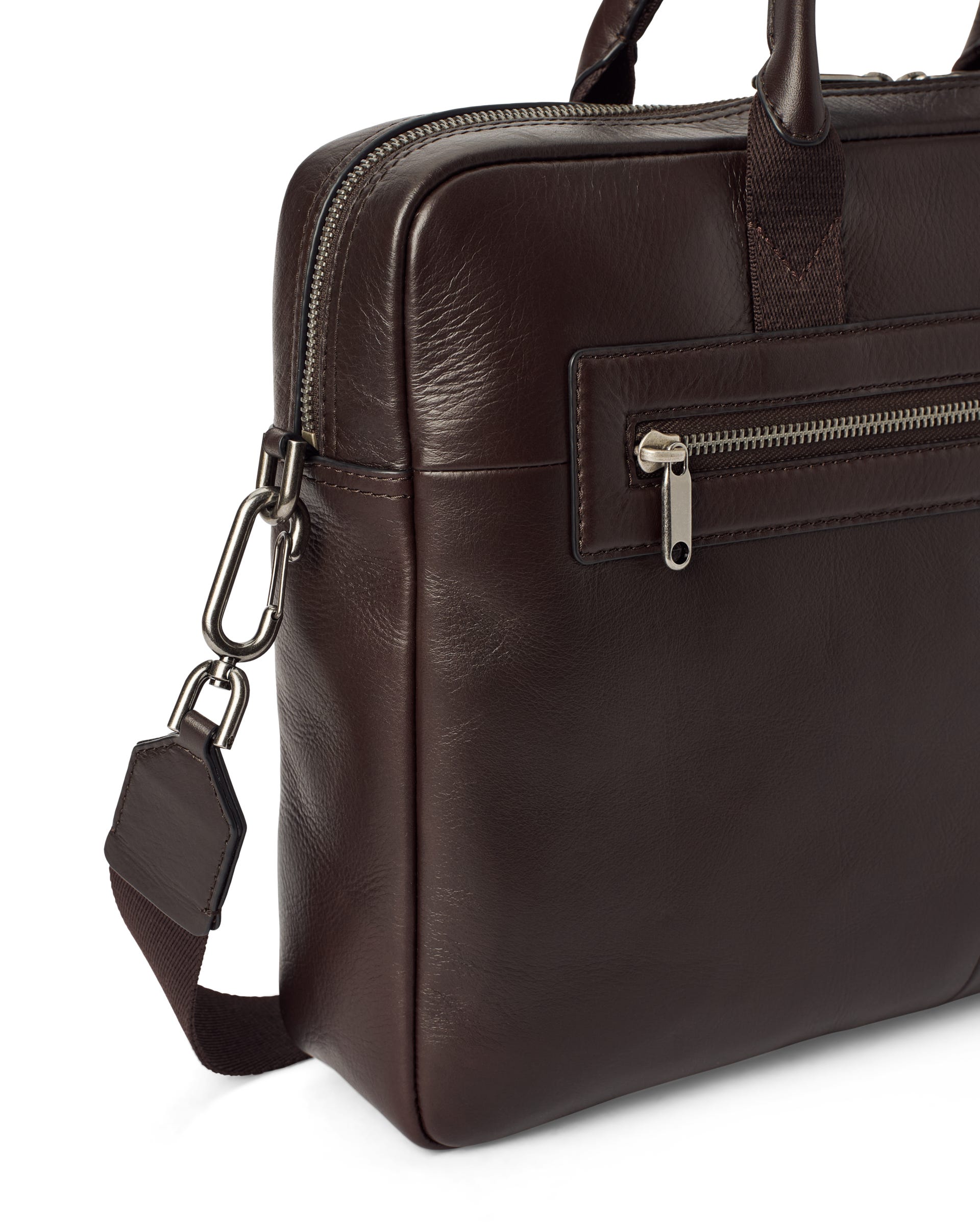 ECCO® MODE LAPTOP BAG PC-taske i læder til herrer - Brun - Main