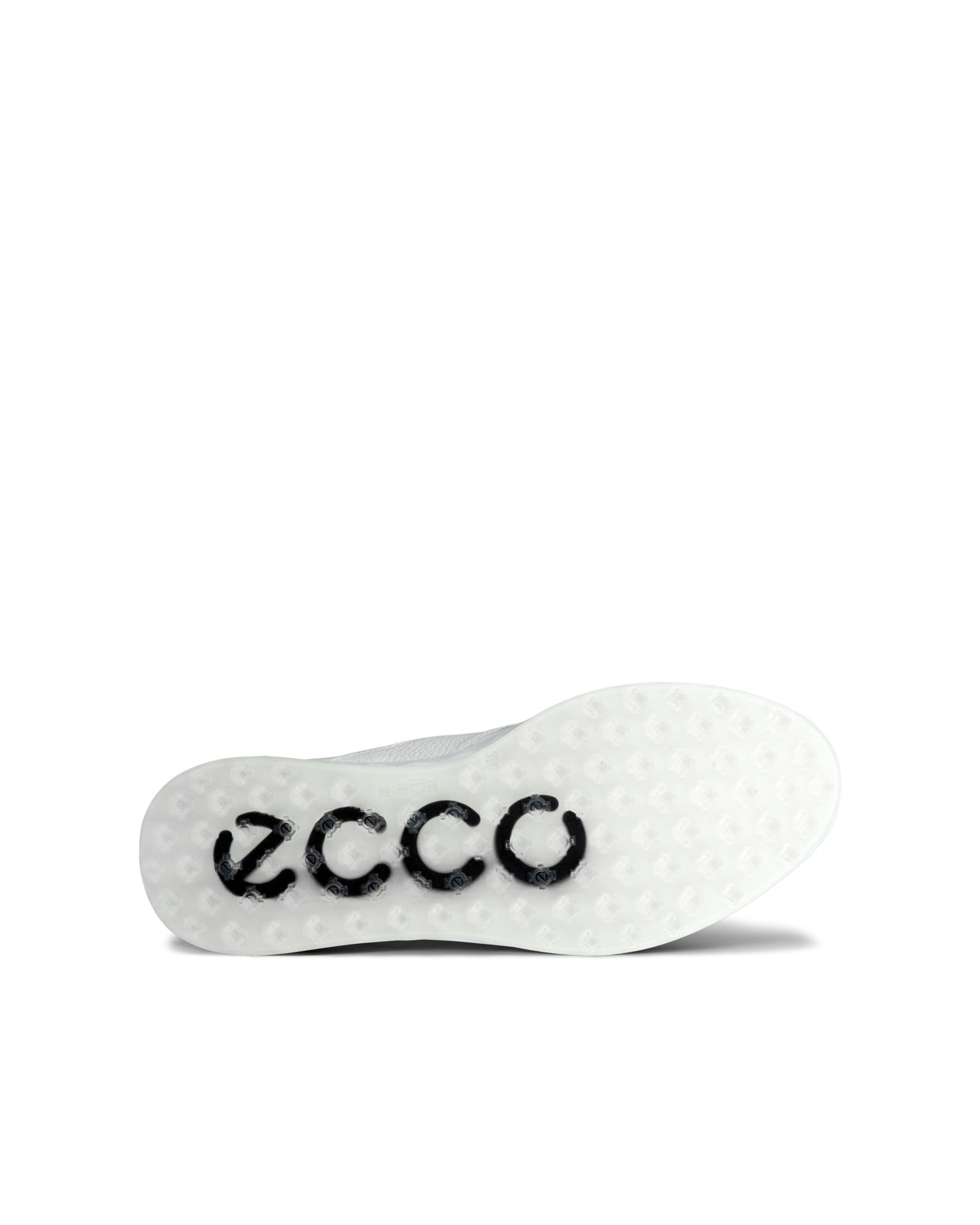 ECCO GOLF S-CASUAL HYBRID Women ウィメンズ レザーウォータープルーフゴルフシューズ - ホワイト - Sole