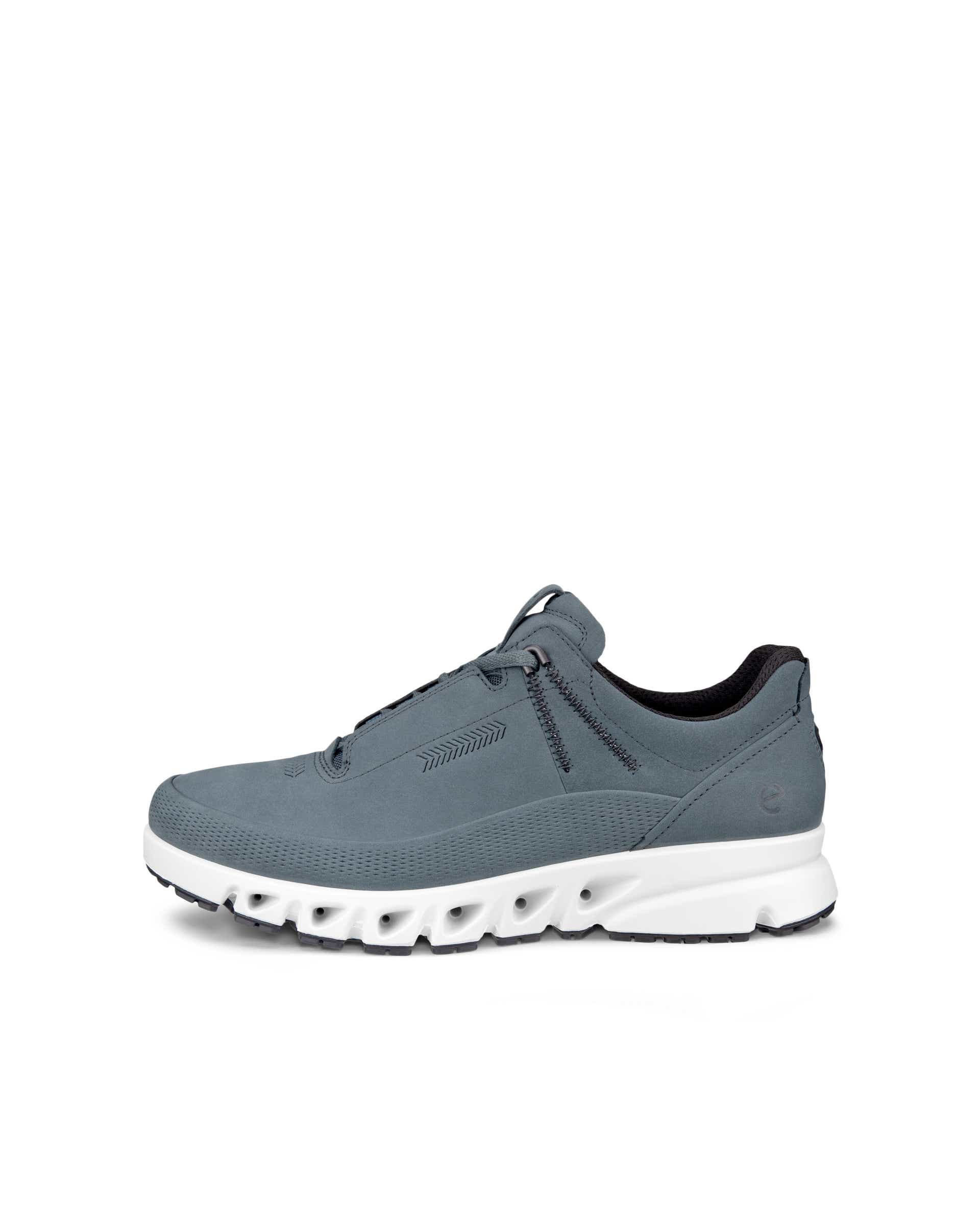 ECCO Multi Vent Low メンズ ヌバックGore-Texシューズ | ブルー