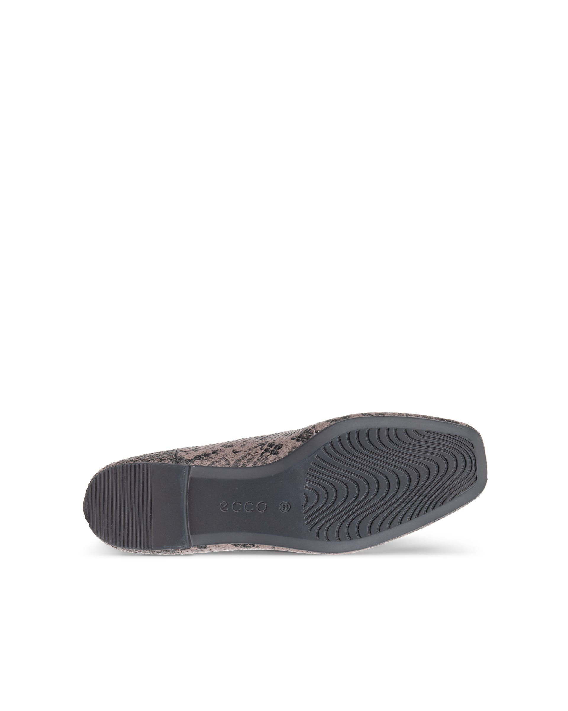 ECCO® MARGOT mocassins en cuir pour femme - Gris - Outside