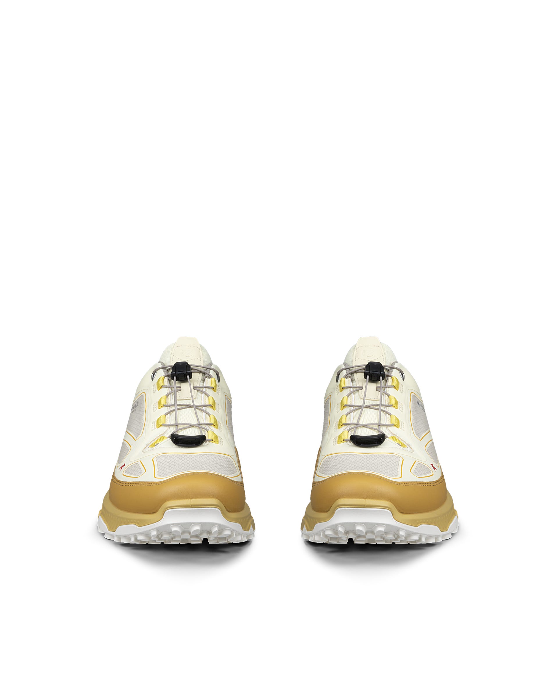 ECCO RECEPTOR XP WOMEN ウィメンズ レザースニーカー - イエロー - Outside