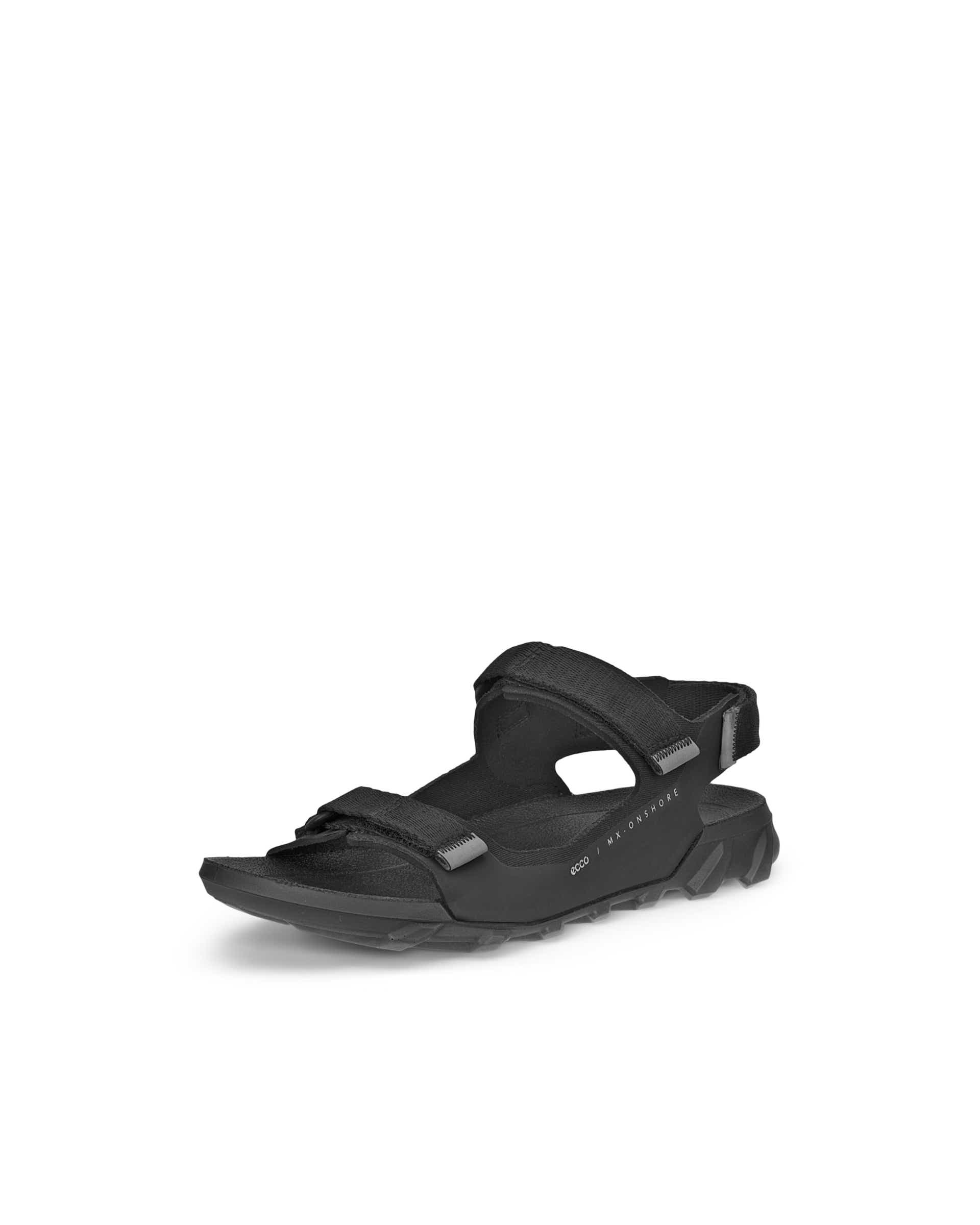 Women's ECCO® MX Onshore Textile Two Strap Sandal - Black - Main