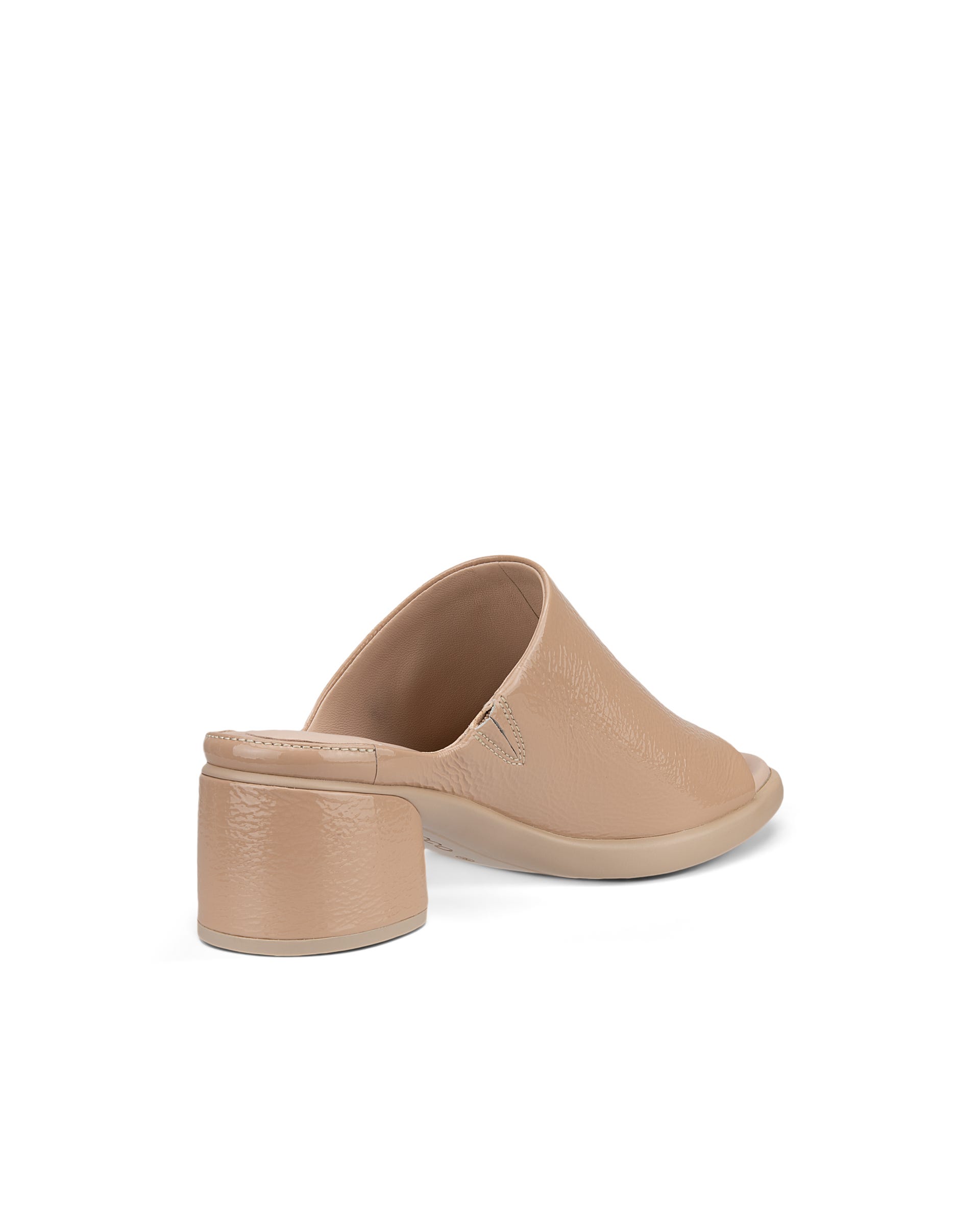 ECCO Sculpted LX 35 ウィメンズ レザーミュールサンダル - ブラウン - Back