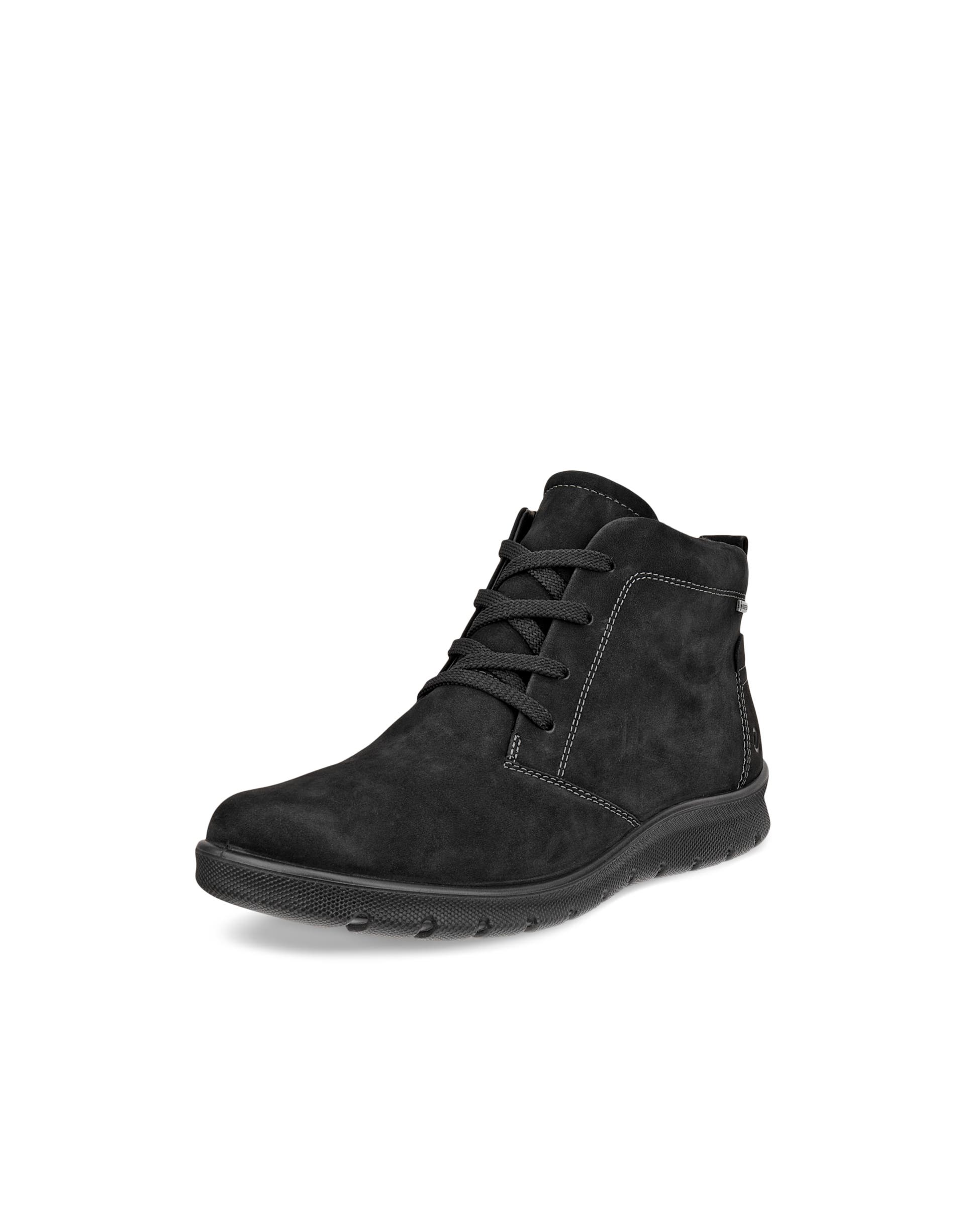 Women's ECCO® Babett Nubuck Gore-Tex Outdoor Ankle Boot - Black - Main