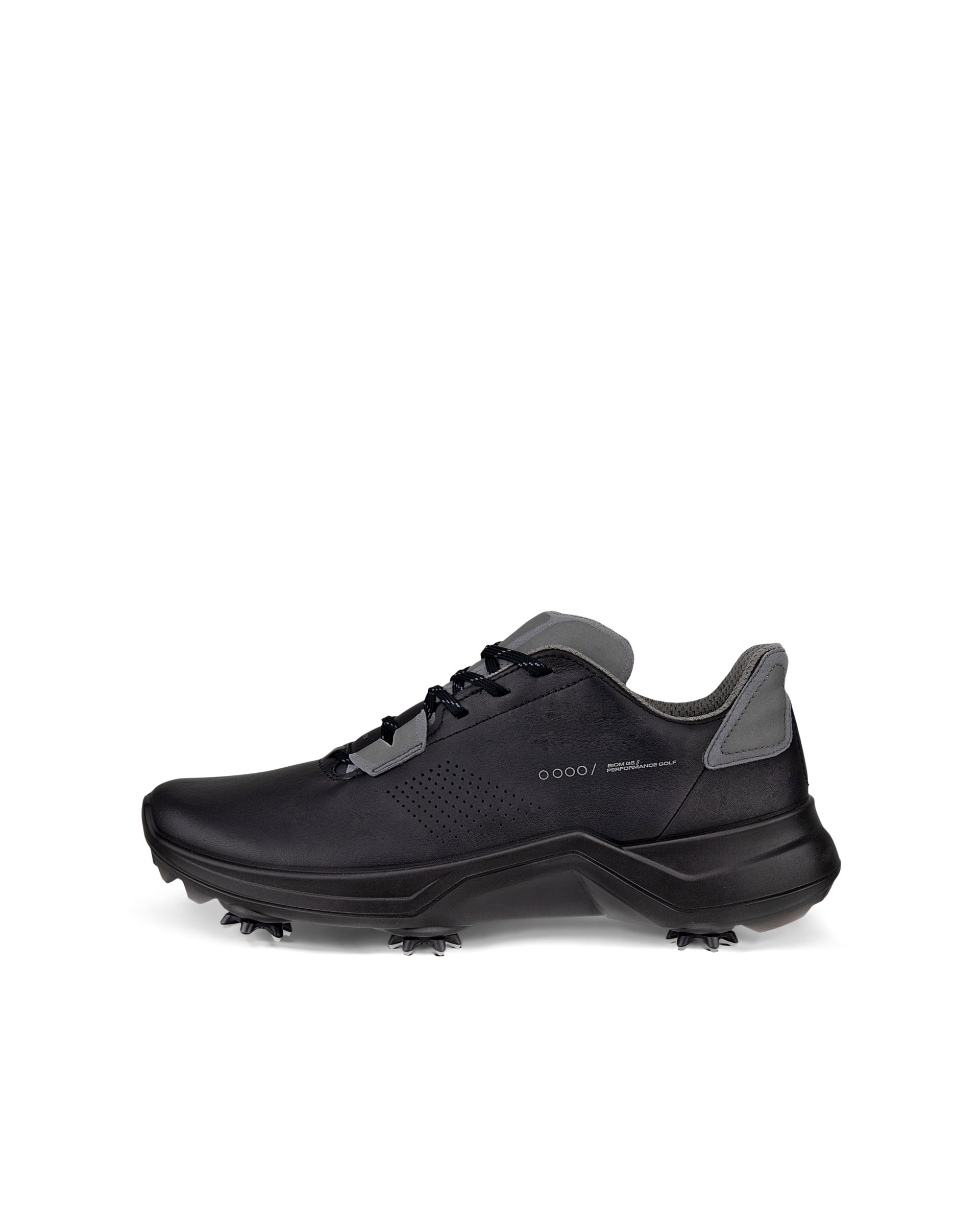 ECCO Golf BIOM G5 メンズ レザーGore-Texゴルフスパイク - ブラック - Outside