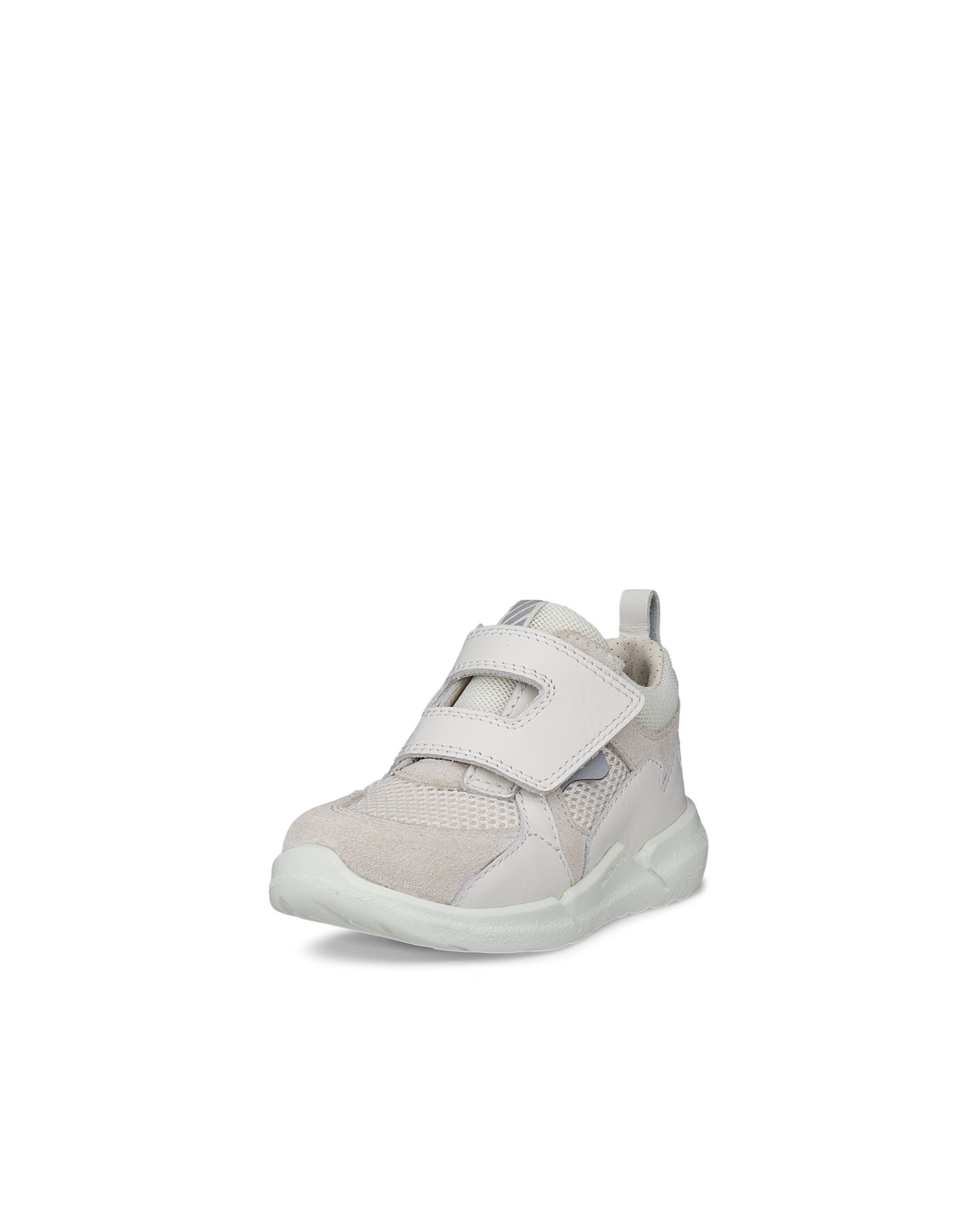 Kids' ECCO® BIOM 2.2 Suede Sneaker - White - Main