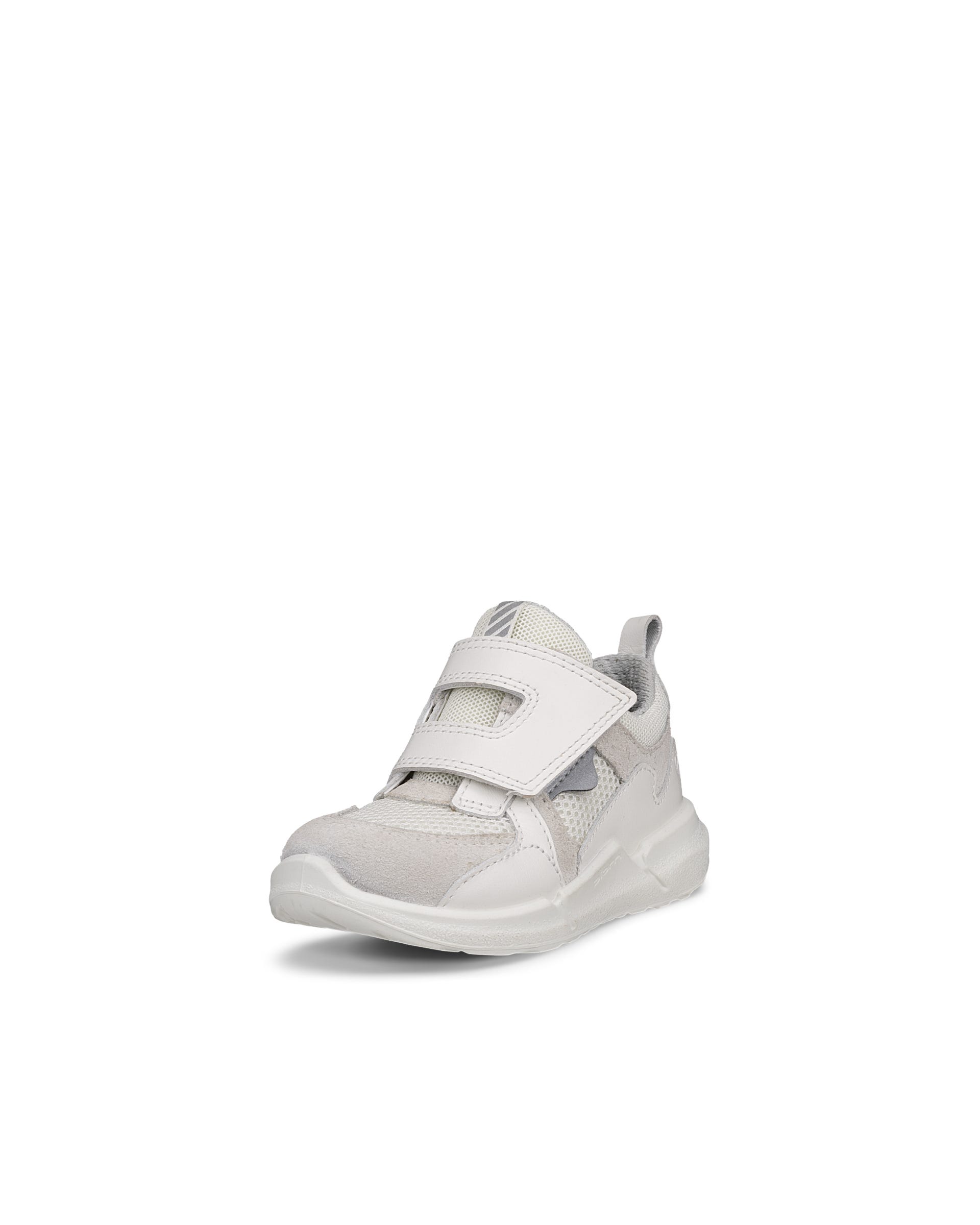 Kids' ECCO® BIOM 2.2 Suede Sneaker - White - Main