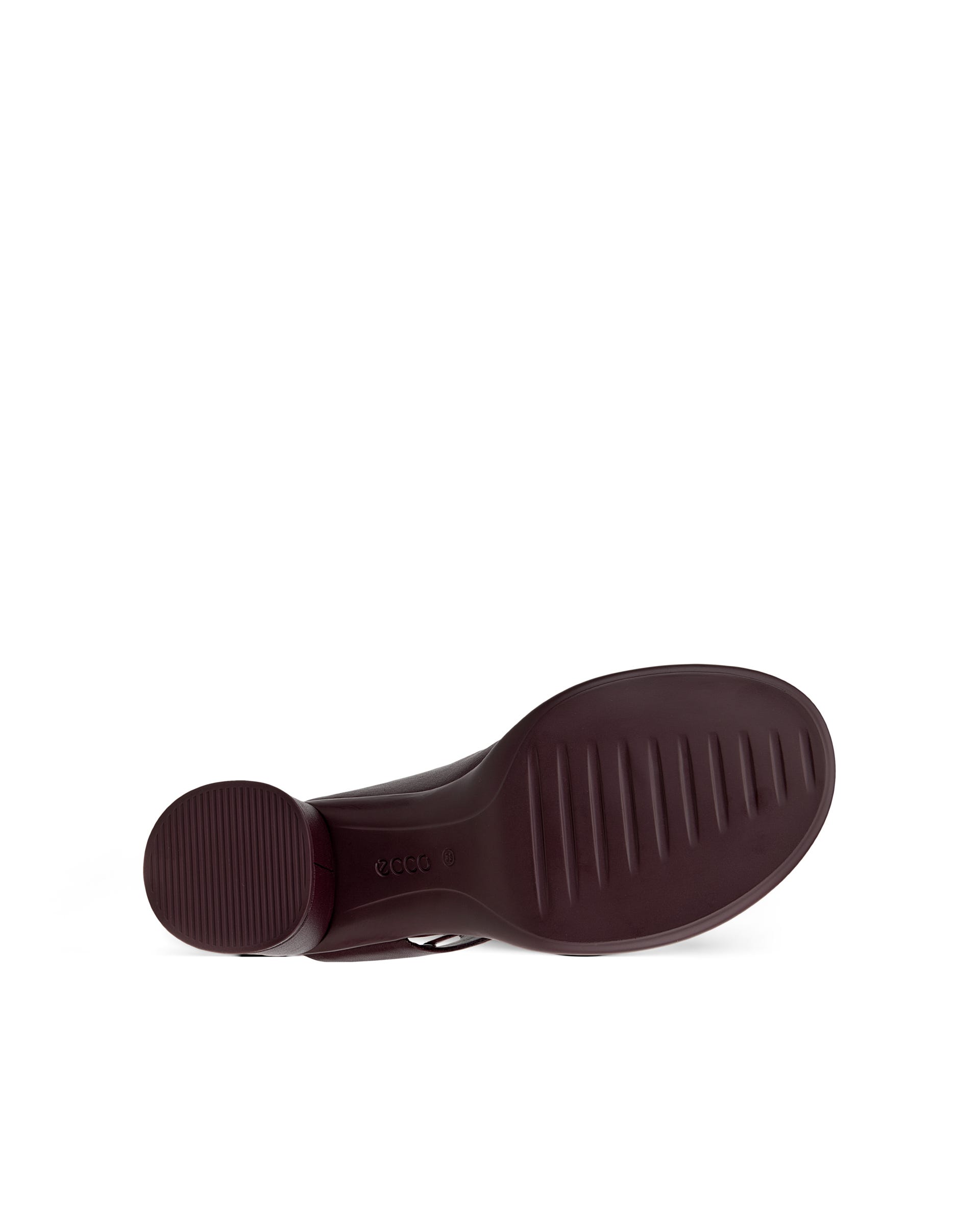 ECCO Sculpted LX 55 ウィメンズ レザーヒールサンダル - パープル - Sole