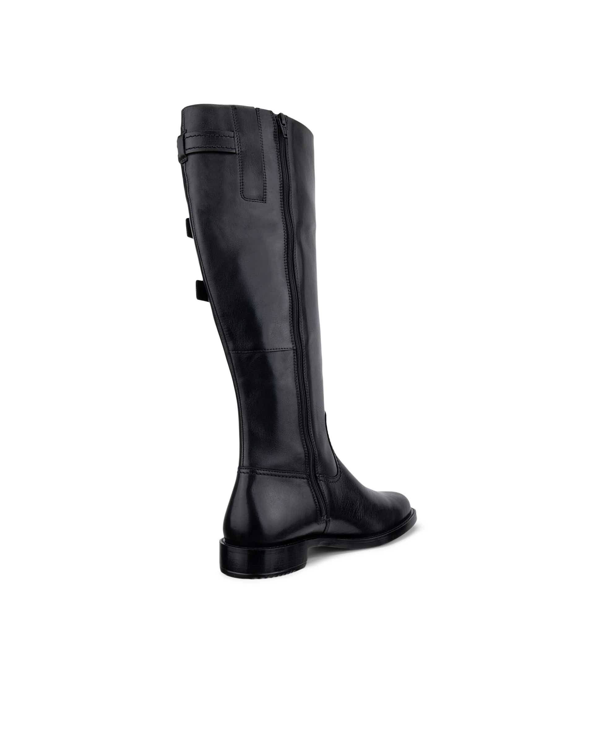 Women's ECCO® SARTORELLE 25 Leather Boot - Black - Back