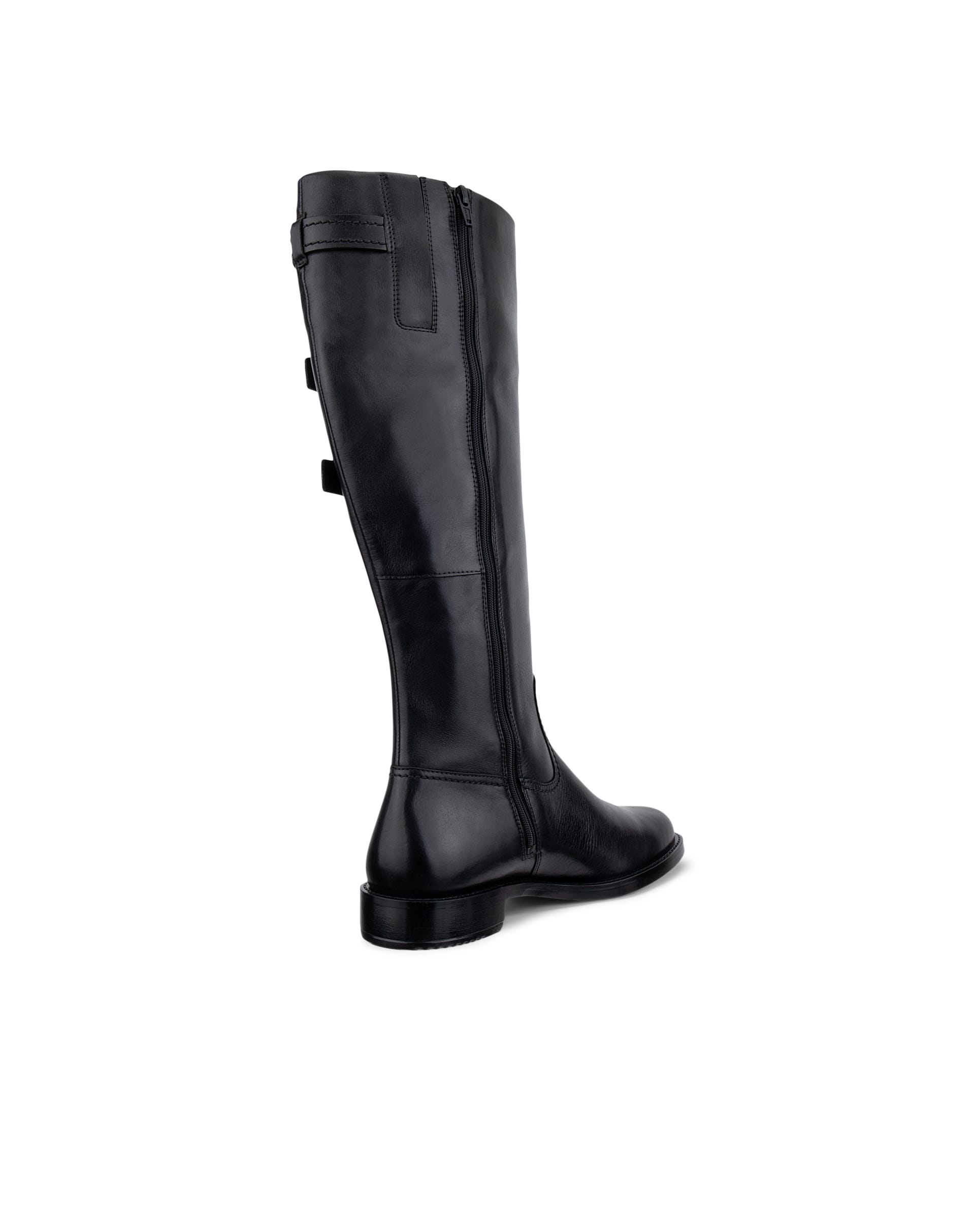 Women's ECCO® SARTORELLE 25 Leather Boot - Black - Outside