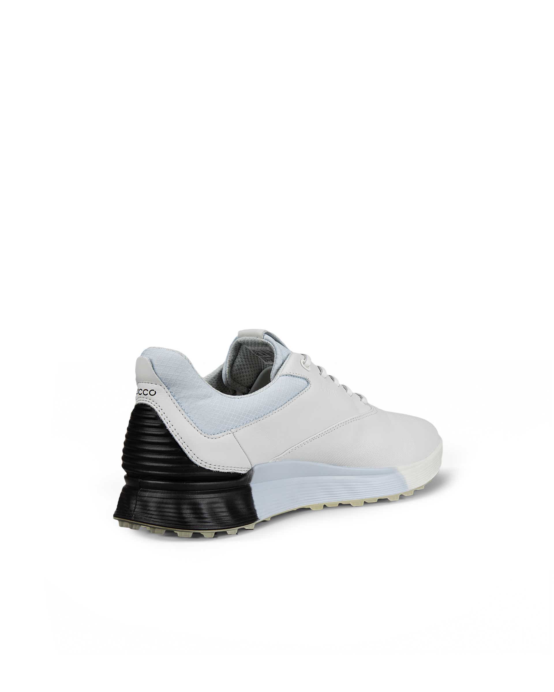ECCO® Golf S-Three Heren leren Gore-Tex golfschoen - Wit - Back