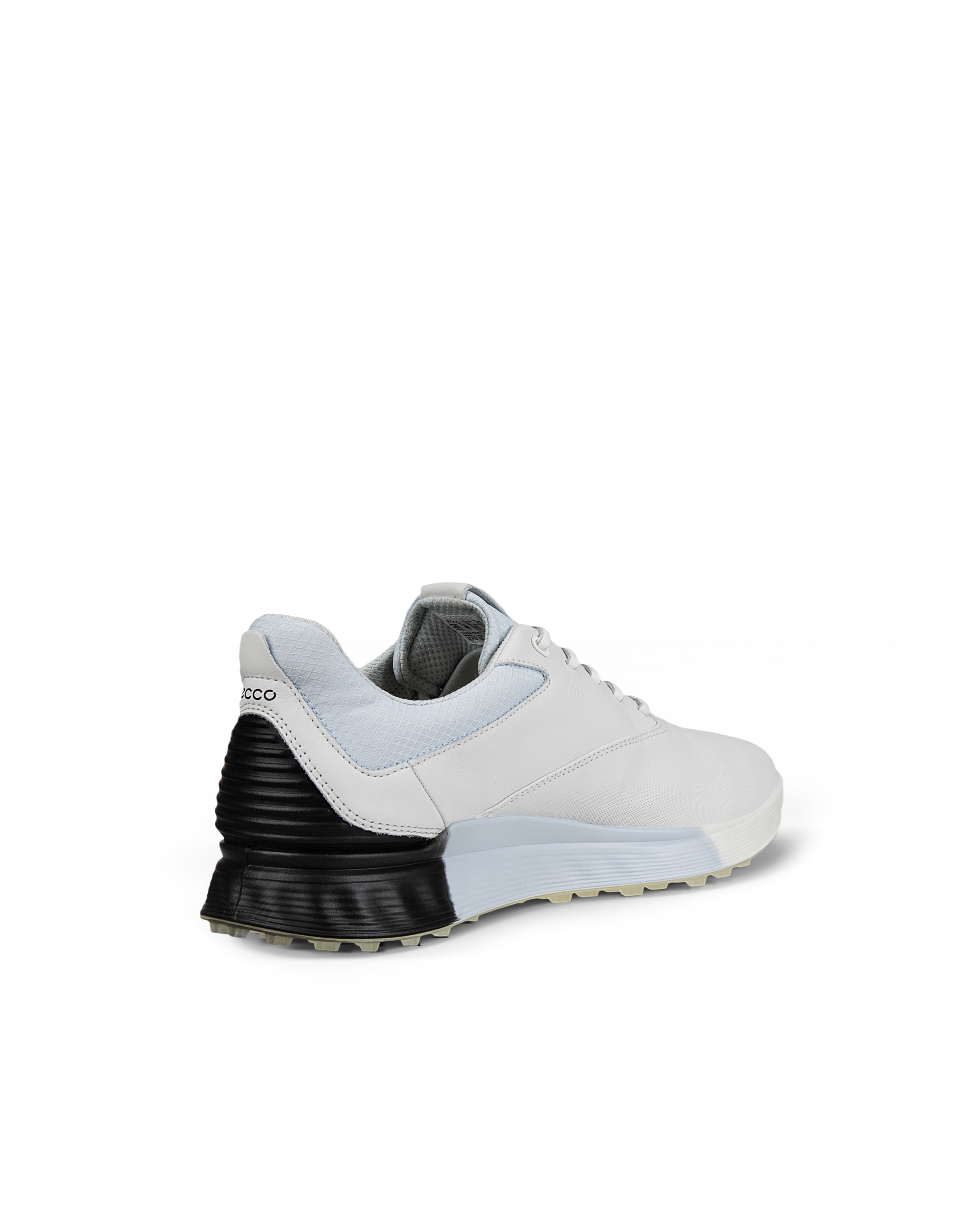 ECCO® Golf S-Three Heren leren Gore-Tex golfschoen - Wit - Back