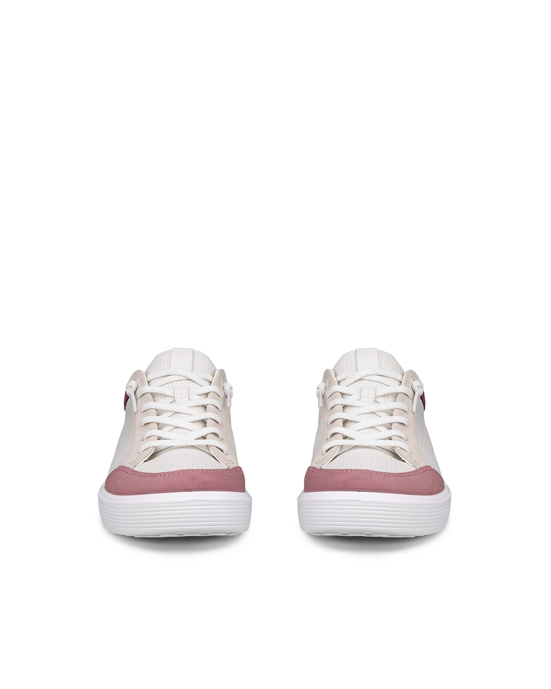 Women's ECCO® Soft 60 Leather Sneaker - White - Front pair