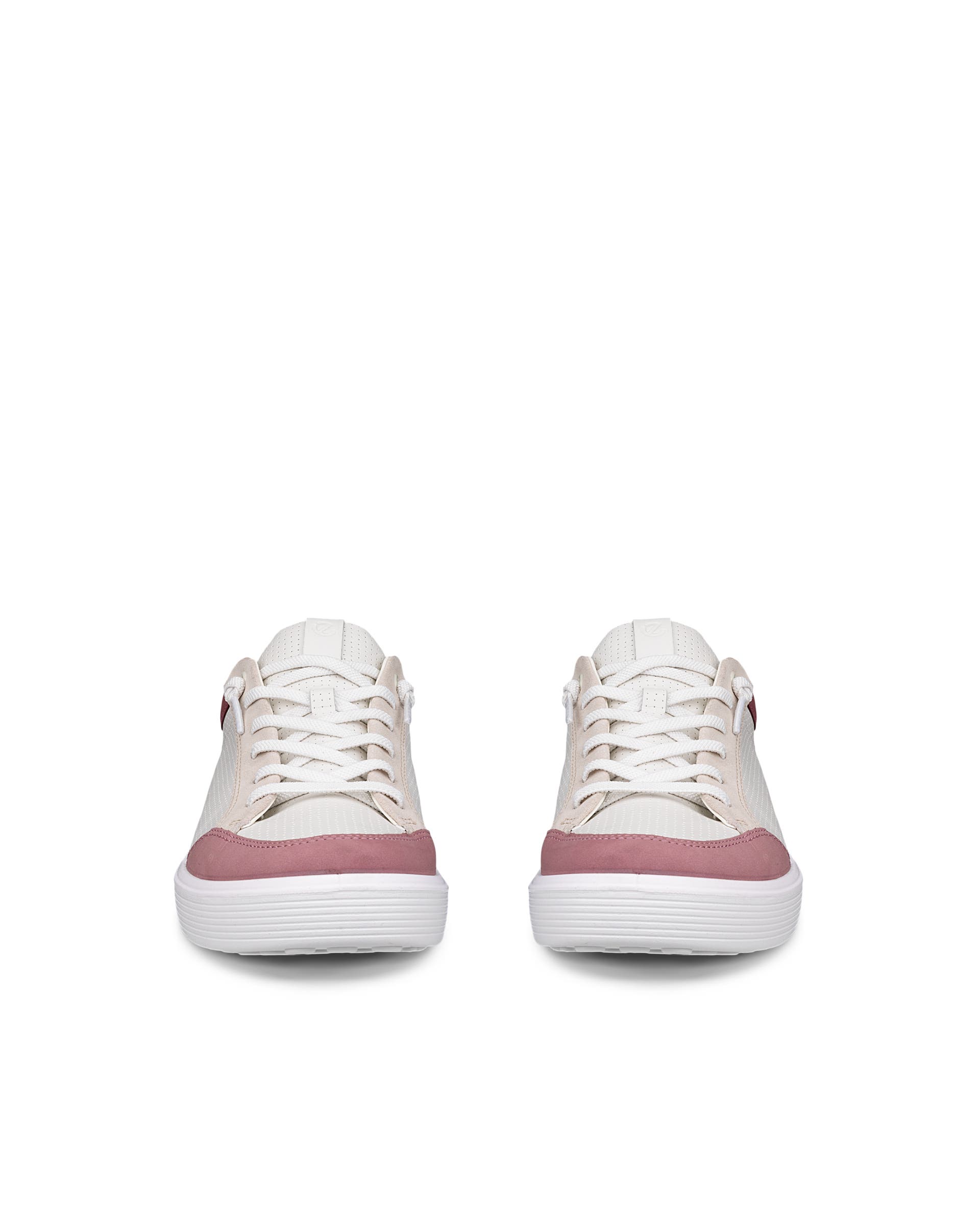 Women's ECCO® Soft 60 Leather Sneaker - White - Front pair