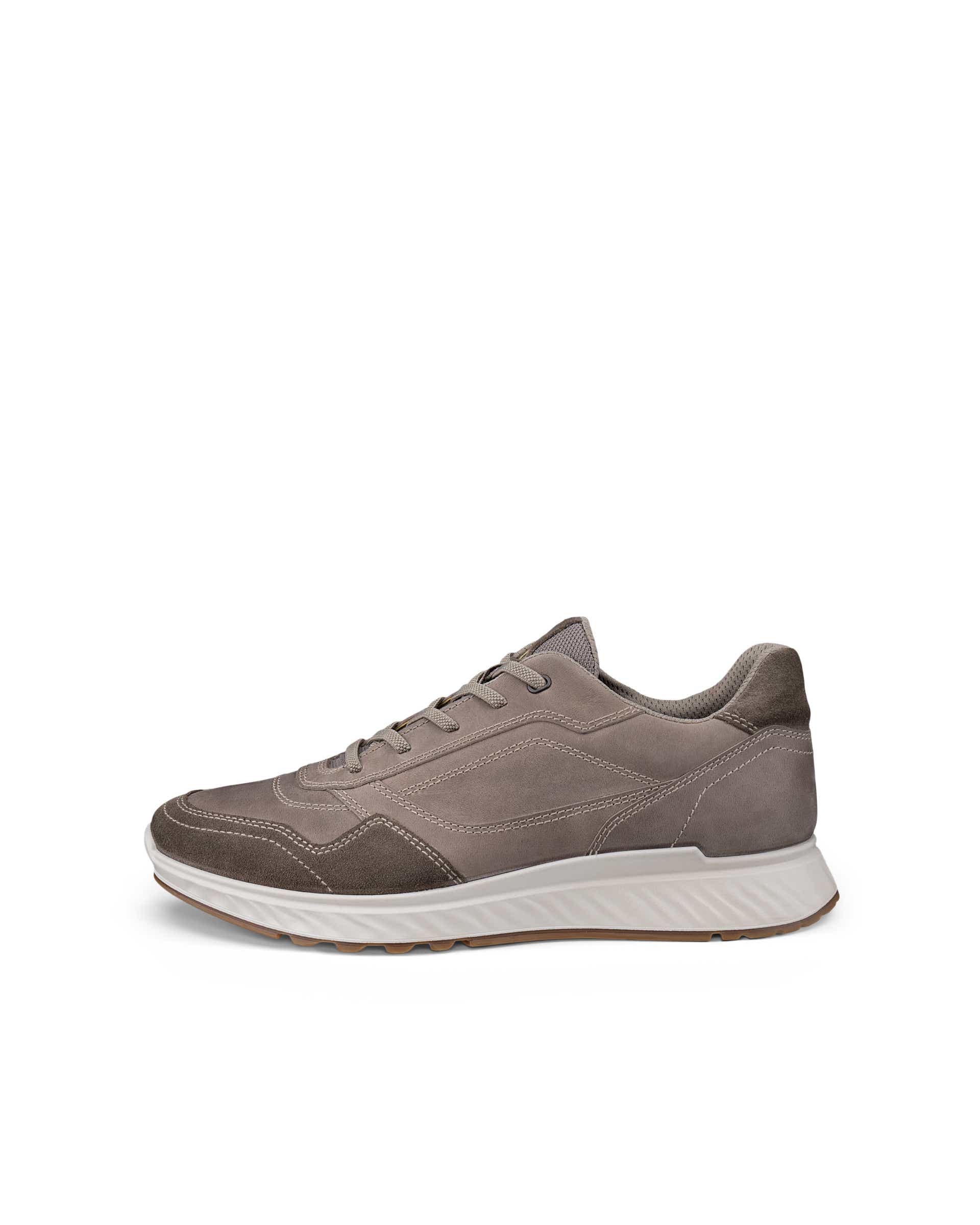 ECCO® EXOSTRIDE herre sneakers nubuk - Grå - Outside
