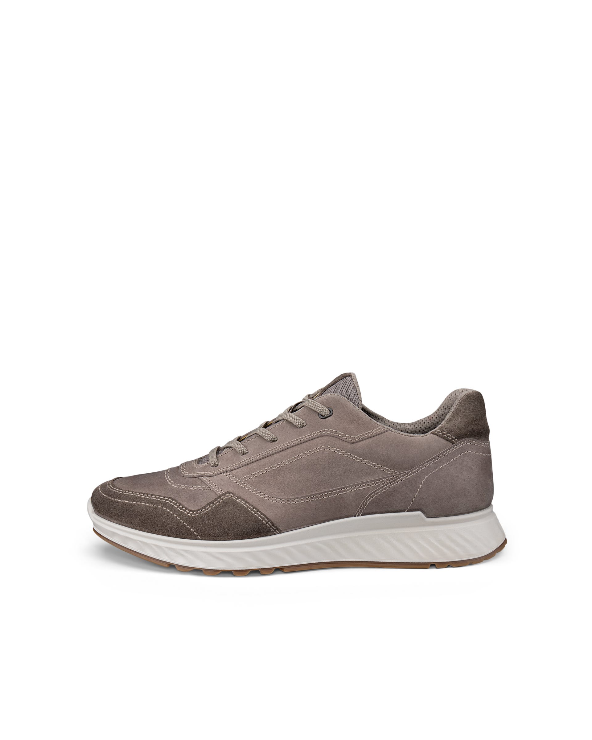 ECCO® EXOSTRIDE herre sneakers nubuk - Grå - Outside