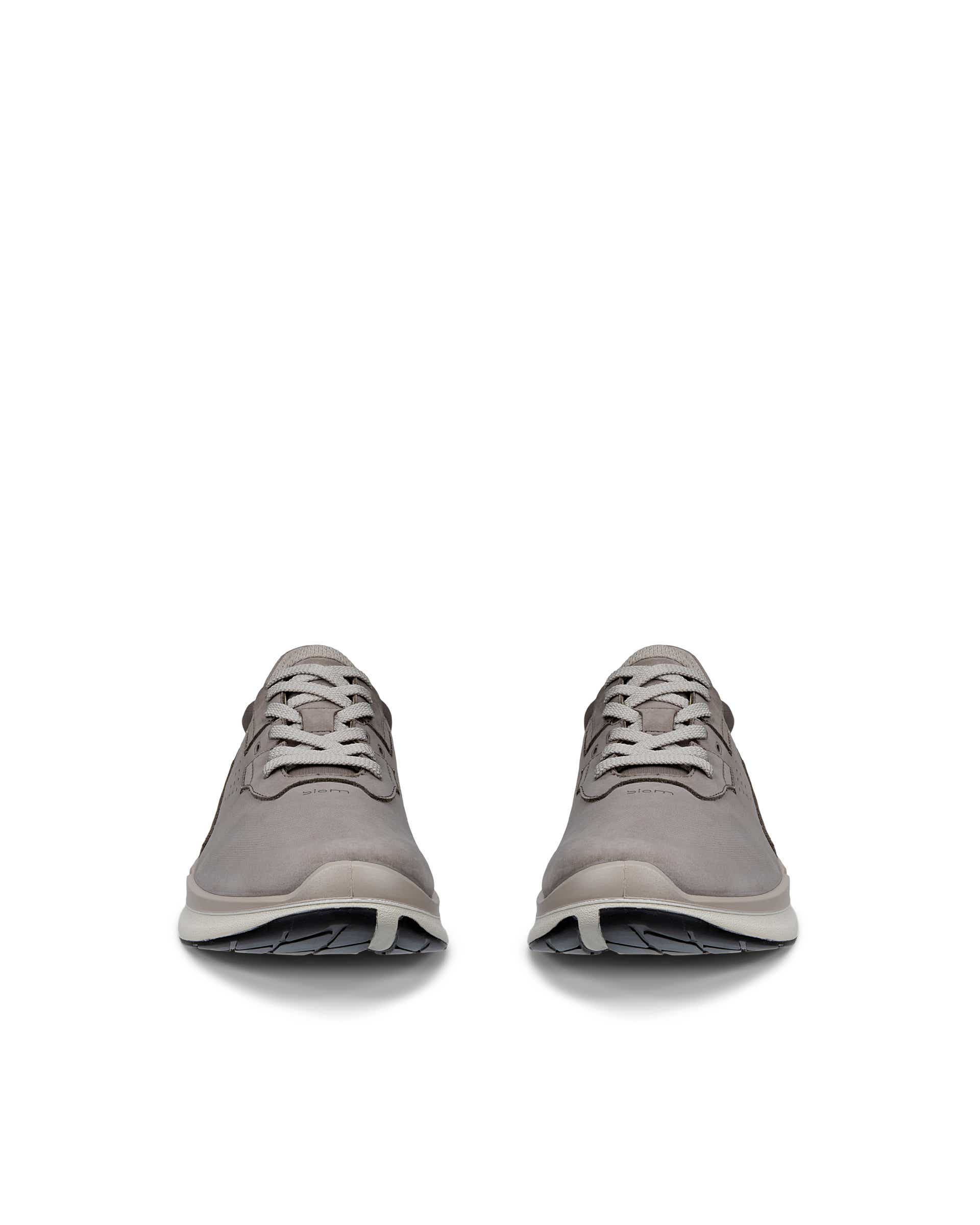 ECCO BIOM 2.2 MEN メンズ レザースニーカー - グレー - Front pair