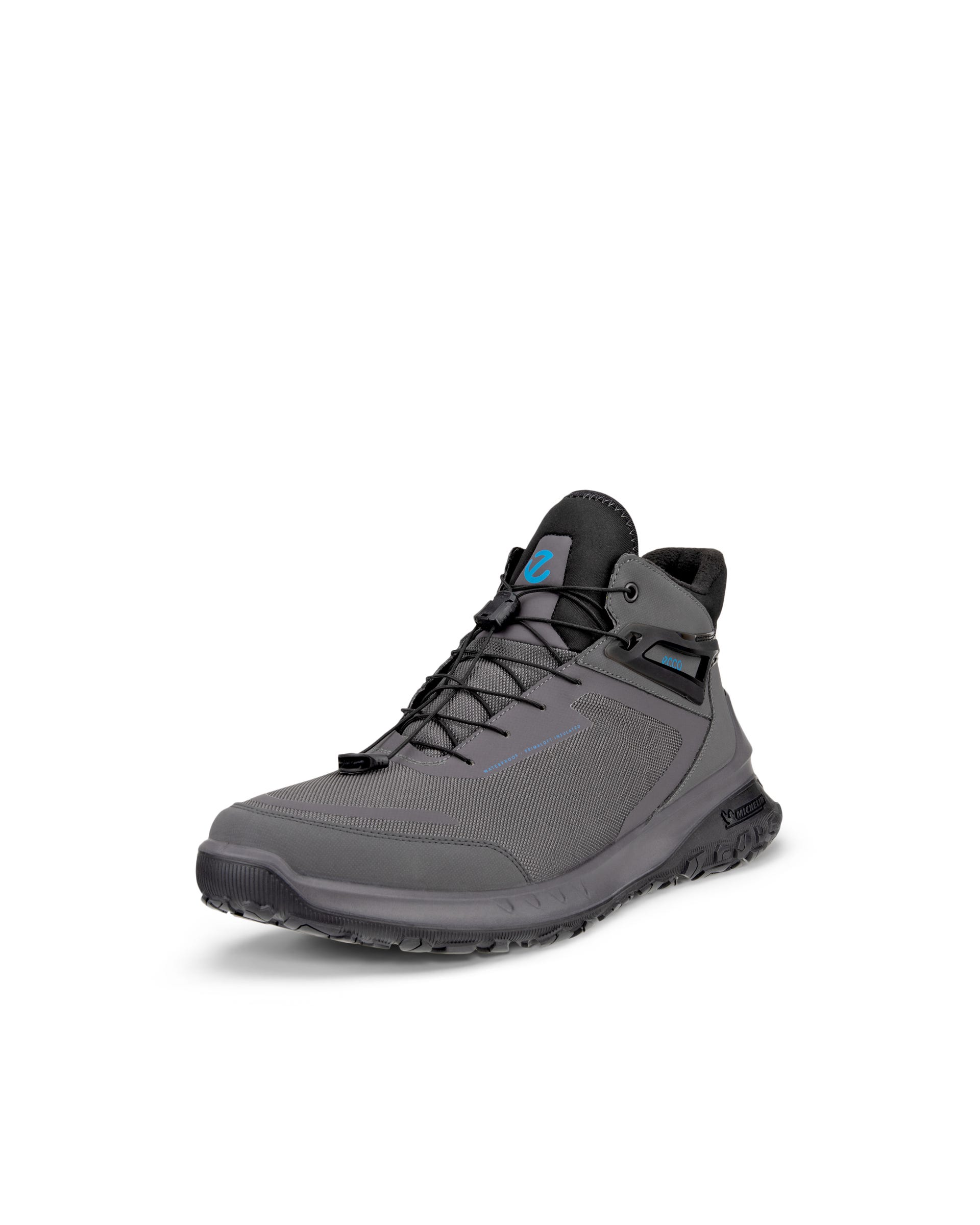 Botas impermeáveis caminhada meio cano homem ECCO® ULT-TRN - Cinzento - Main