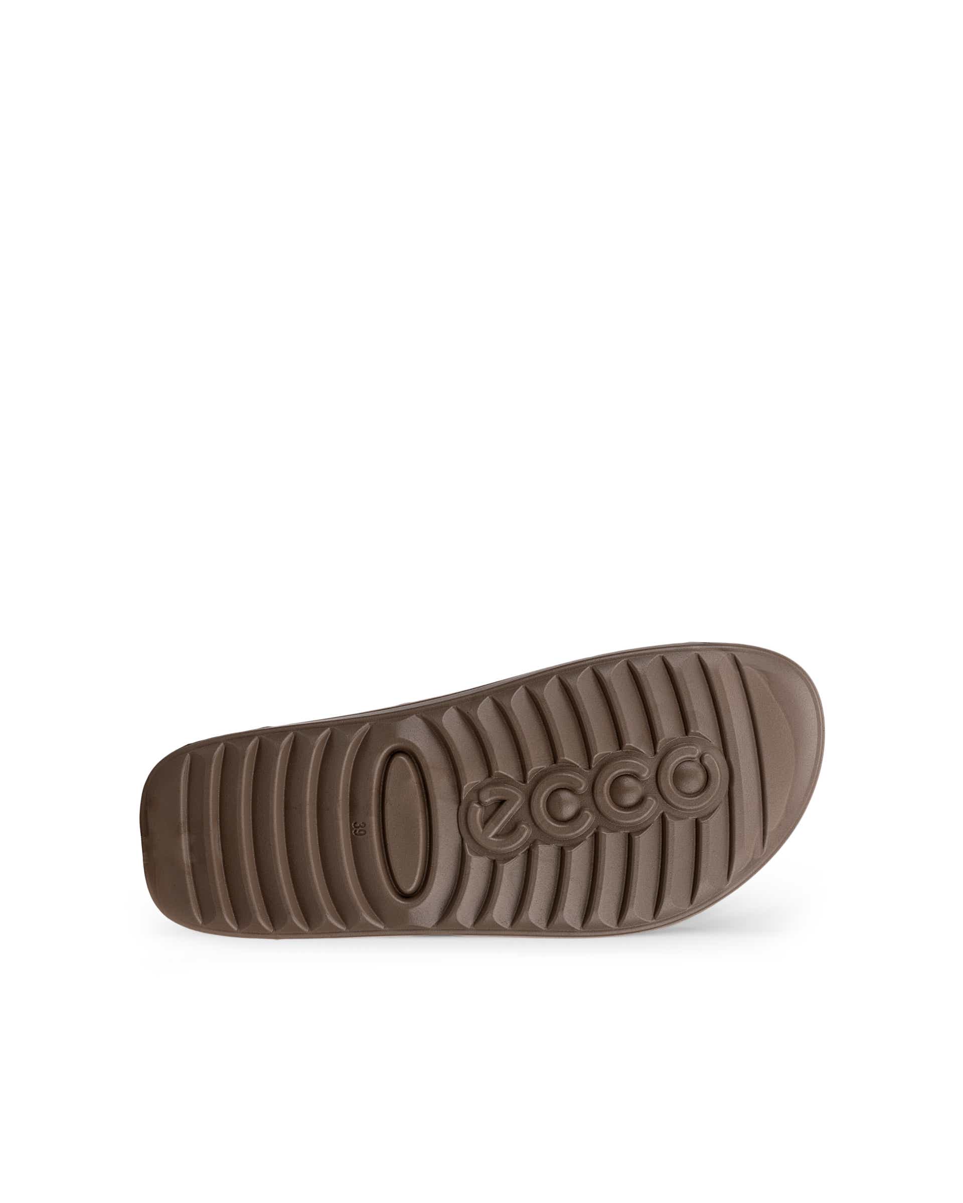 ECCO® Cozmo PF női bőrszandál - Barna - Sole