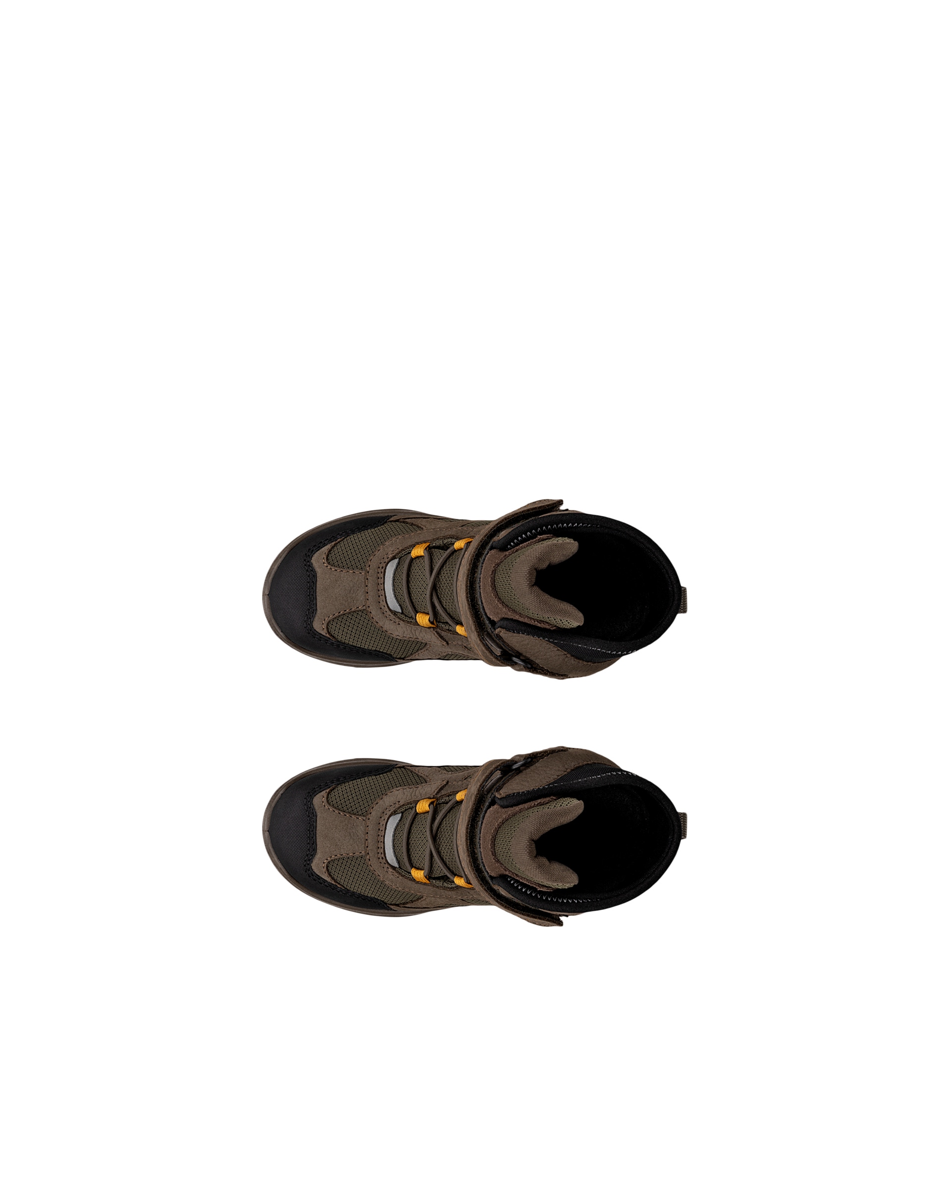 ECCO® SNOW MOUNTAIN Kinder Wasserdichte Winterstiefel aus Nubukleder - Braun - Top left pair