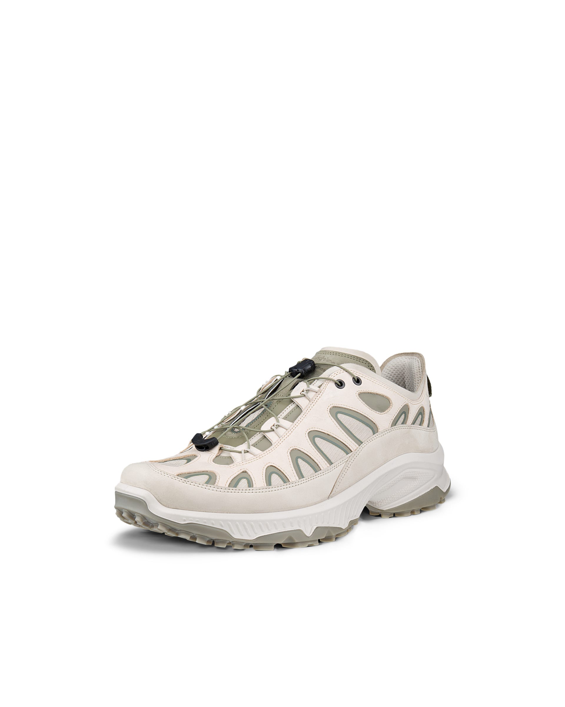 ECCO RECEPTOR XP MEN メンズ レザーシューズ - ベージュ - Outside