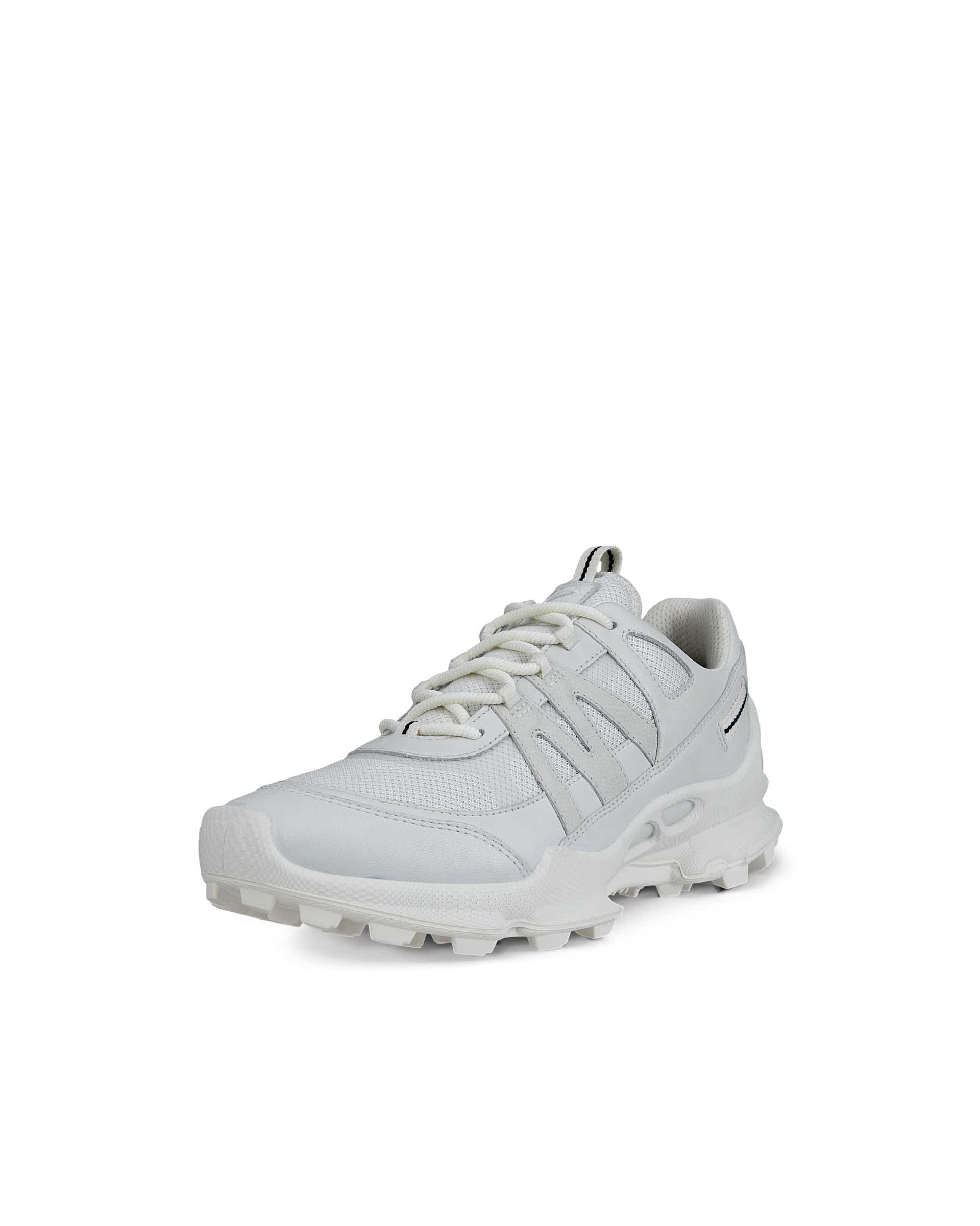 ECCO® Biom C-Trail baskets en cuir Gore-Tex pour femme - Blanc - Main