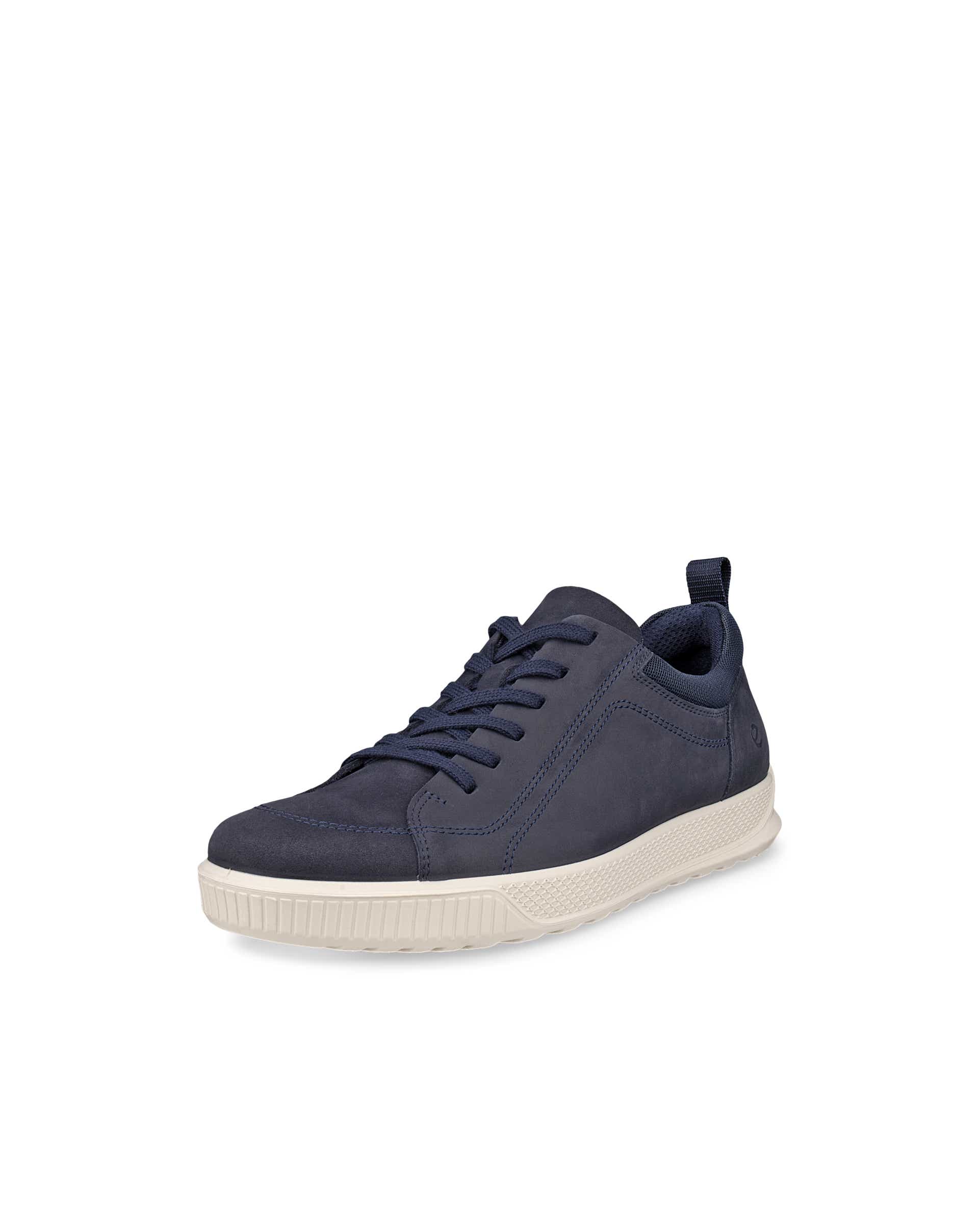ECCO® BYWAY heren nubuck veterschoen - Blauw - Main