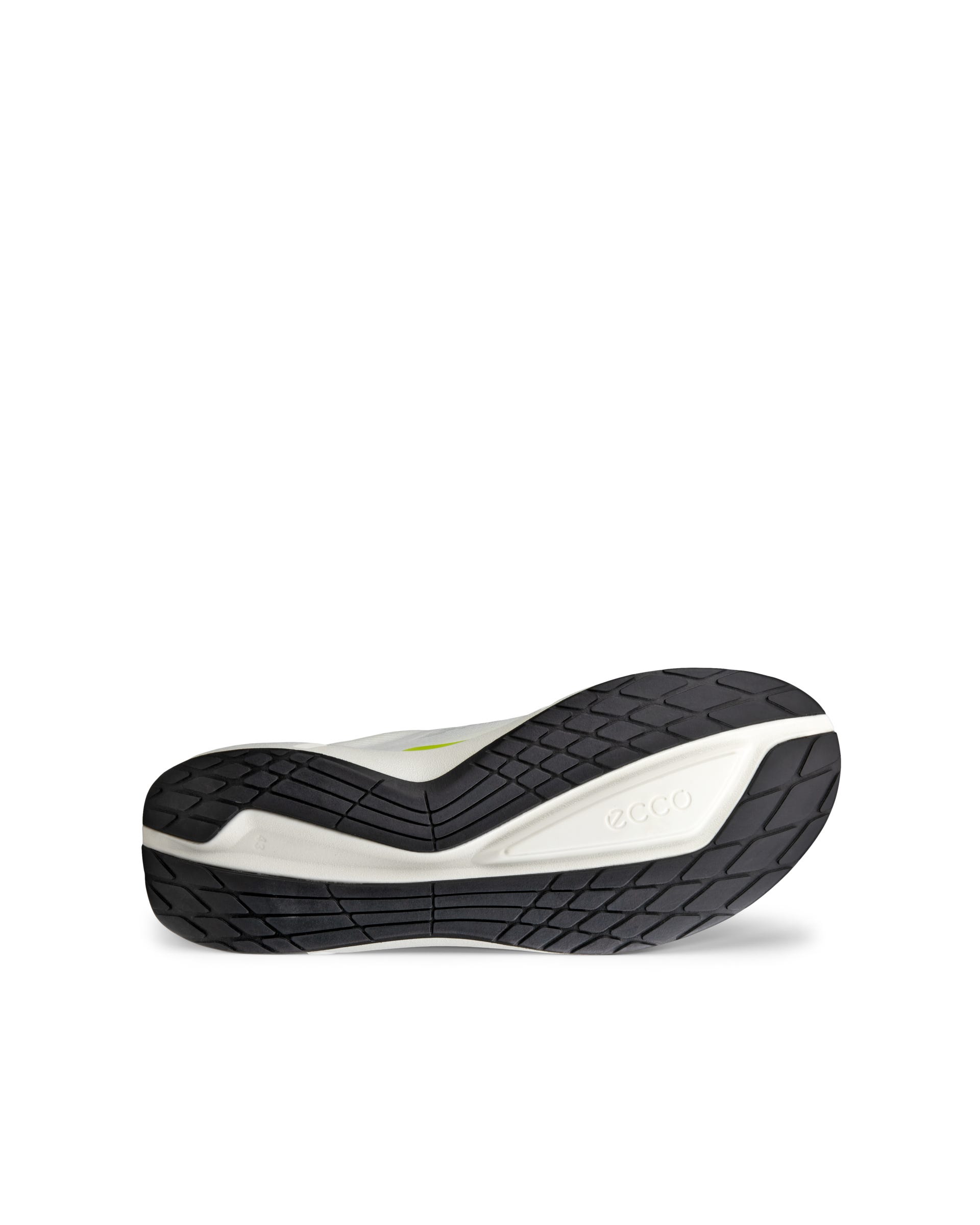 Men's ECCO® BIOM 2.2 Low Breathru Textile Sneaker - White - Sole