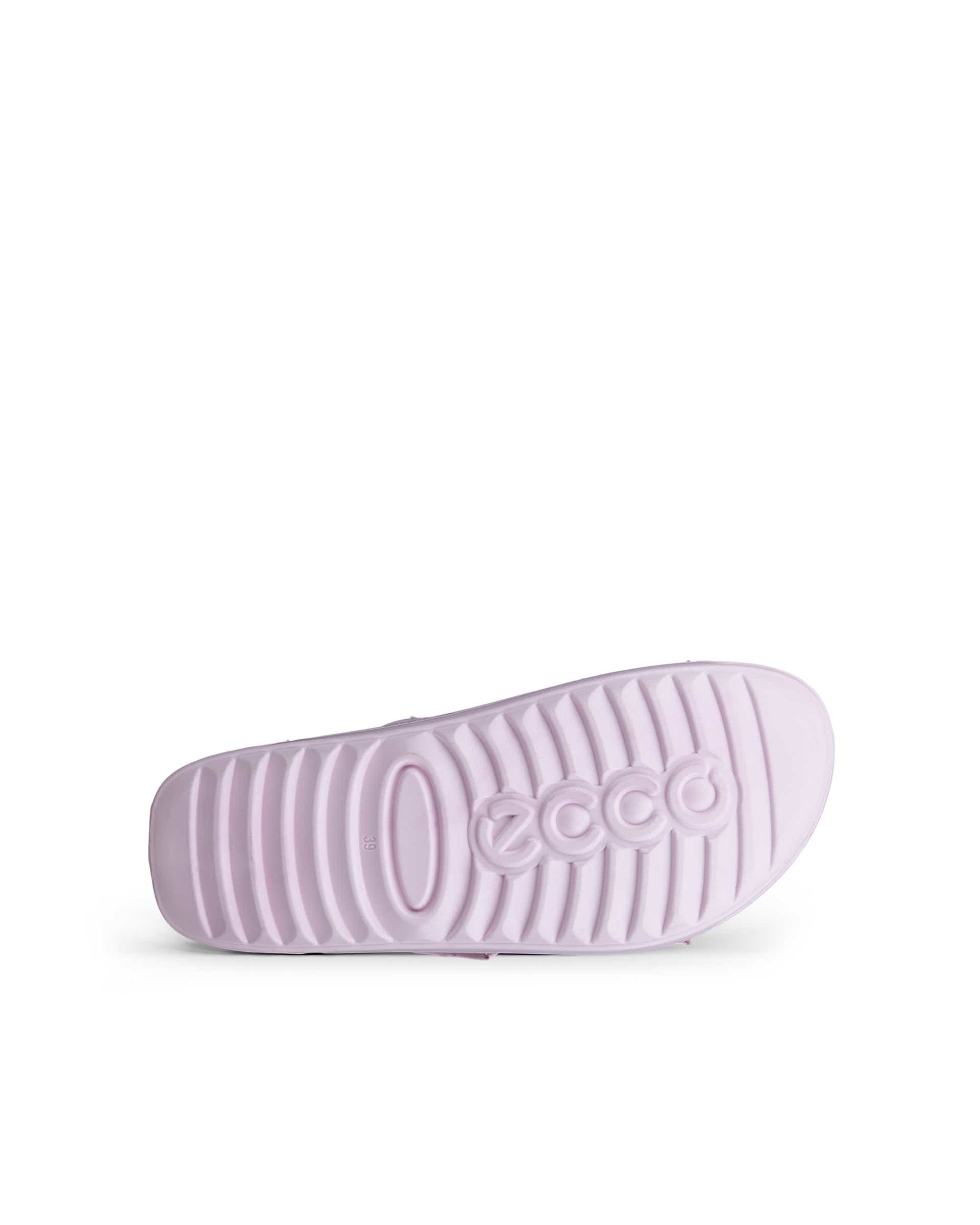 ECCO Cozmo PF ウィメンズ レザーサンダル - ピンク - Sole