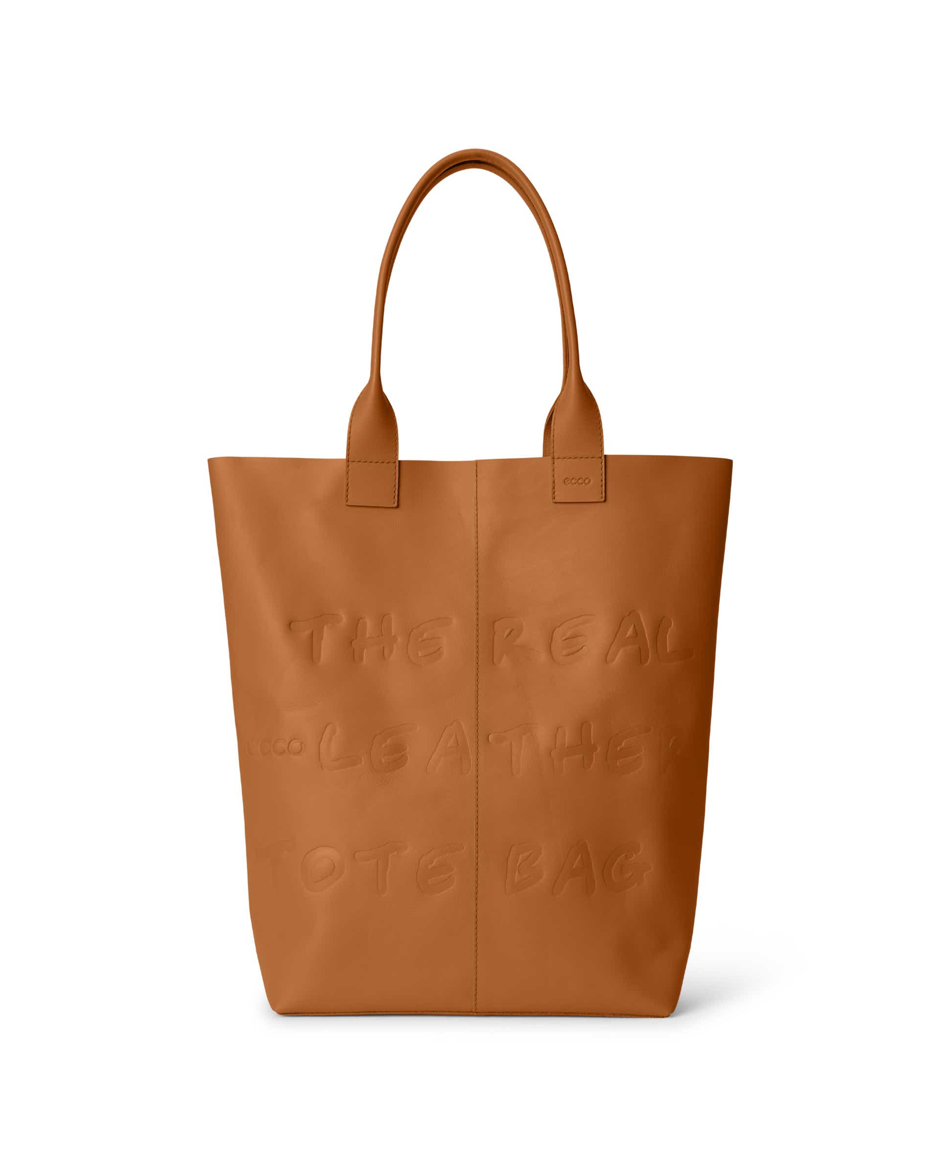 ECCO TOTE REAL LEATHER - ブラウン - Main