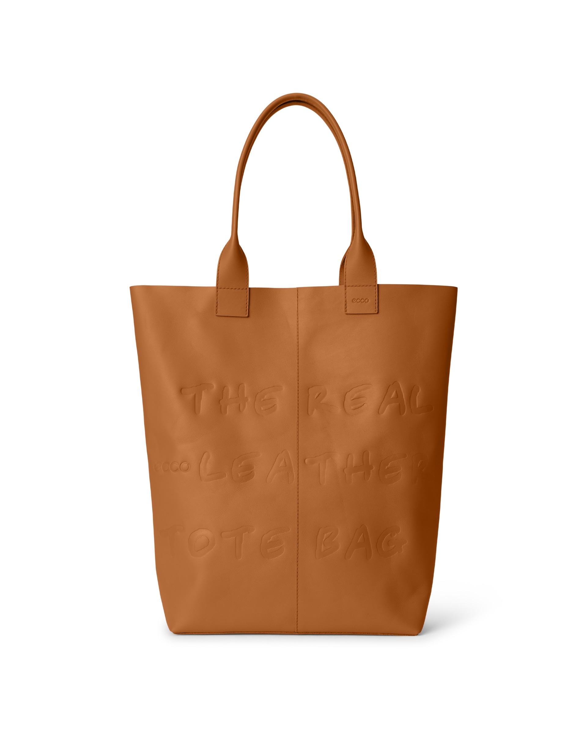 ECCO TOTE REAL LEATHER - ブラウン - Main