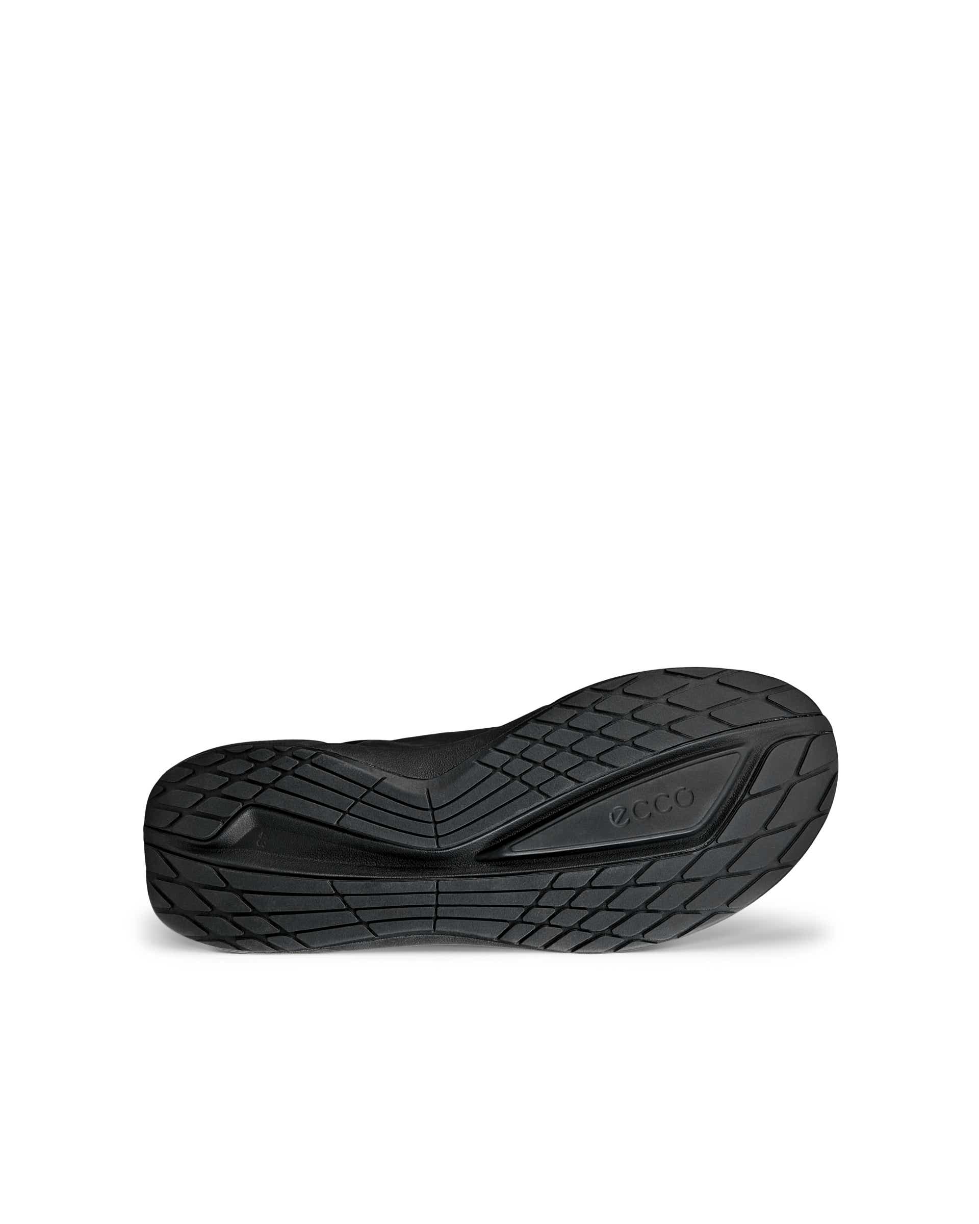 ECCO® BIOM 2.2 baskets en nubuck pour homme - Noir - Sole
