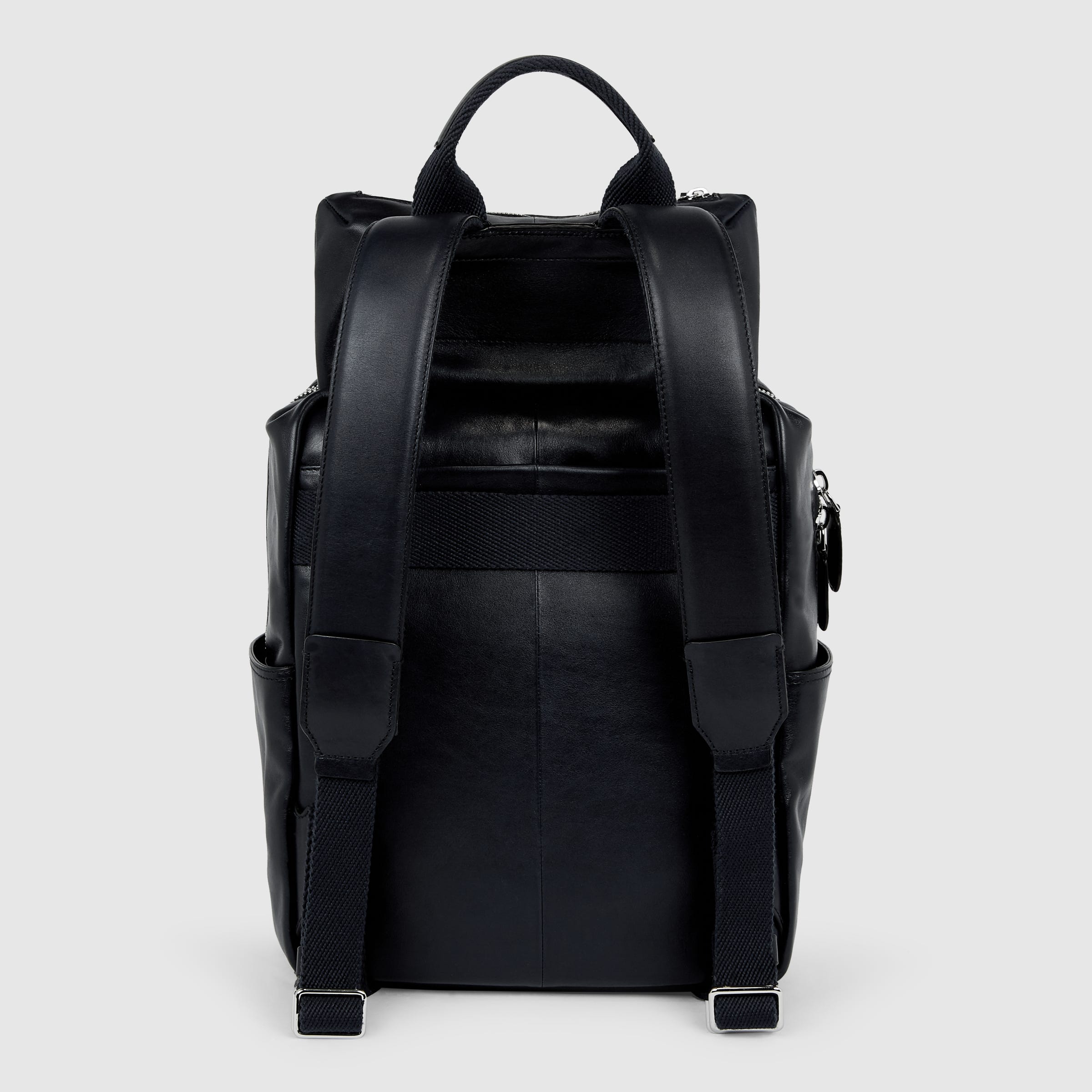 ECCO® Journey Leather Backpack - Blue - Back