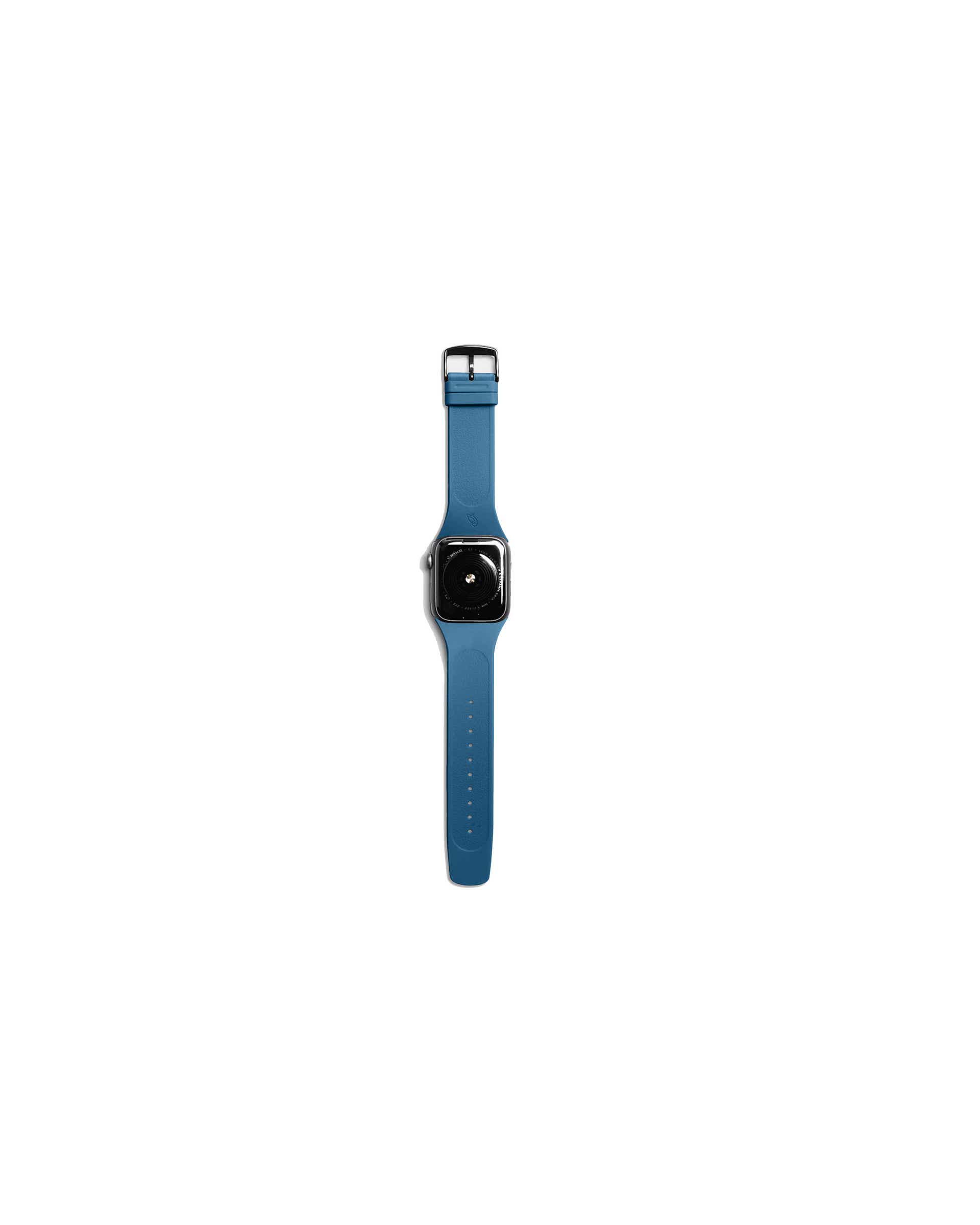 ECCO X Bellroy Smart Watch Strap 38-41mm レザースマートウォッチストラップ - ブルー - Back